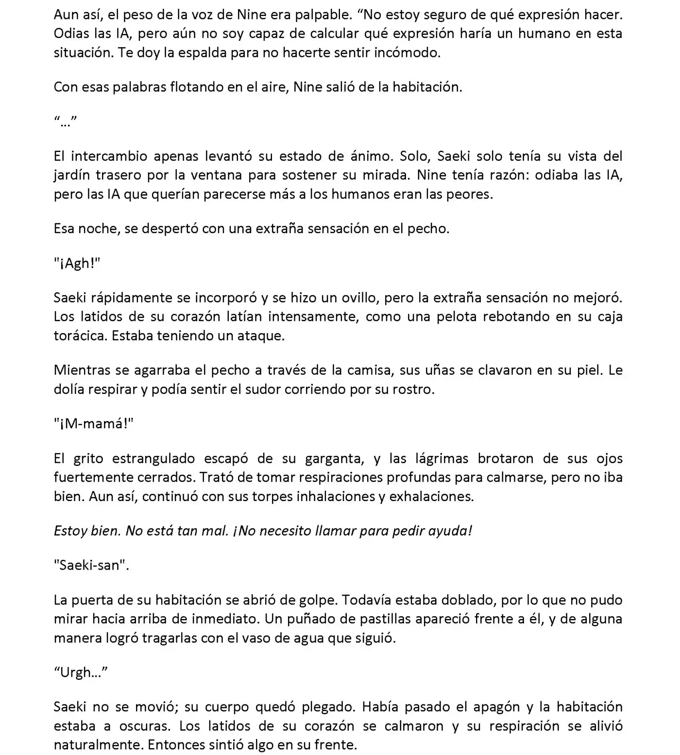 Vivy: Fluorite Eye's Song (Novela) - Capítulo 12.07 - Página 4 - LectorTMOo