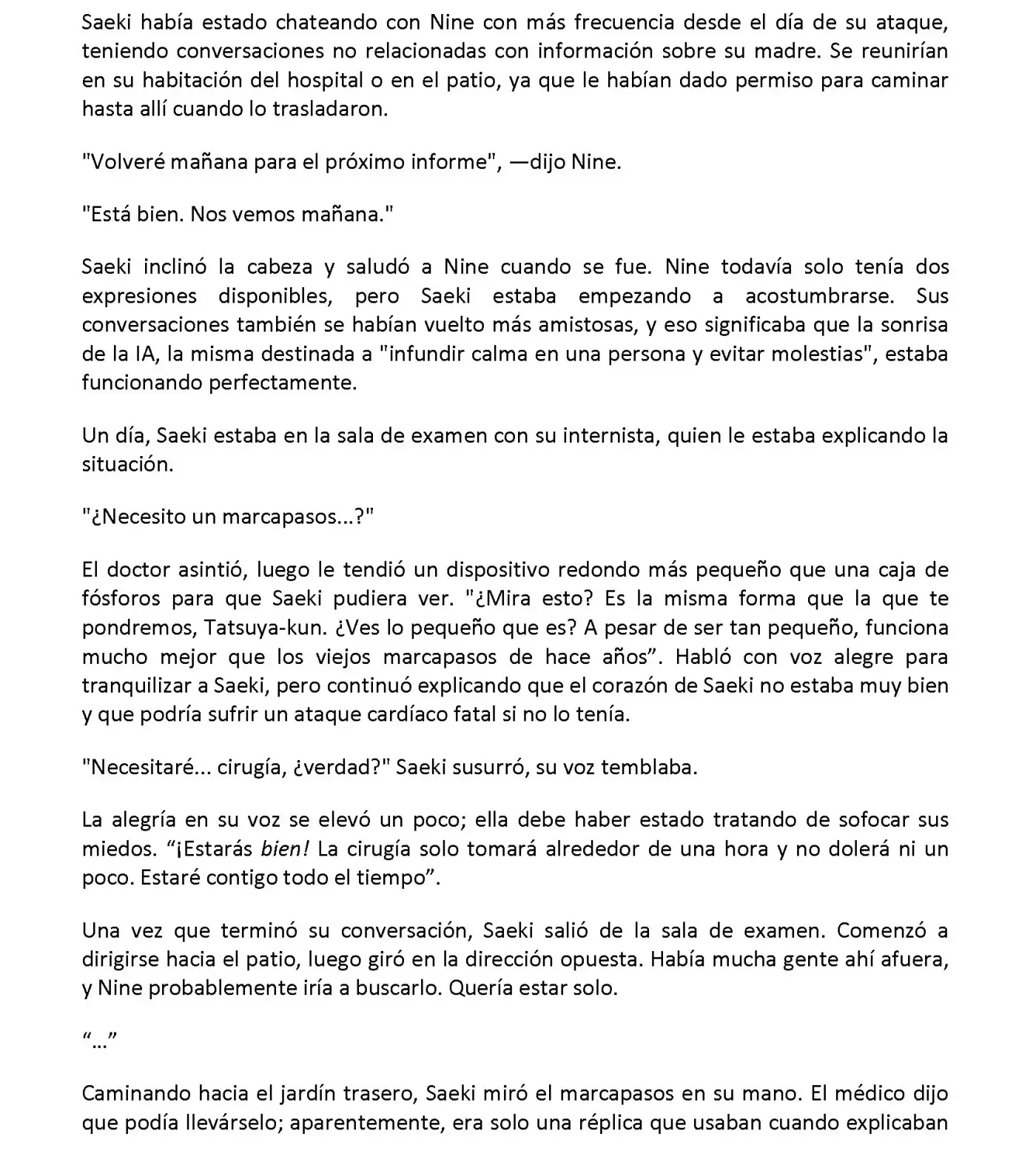 Vivy: Fluorite Eye's Song (Novela) - Capítulo 12.08 - Página 3 - LectorTMOo