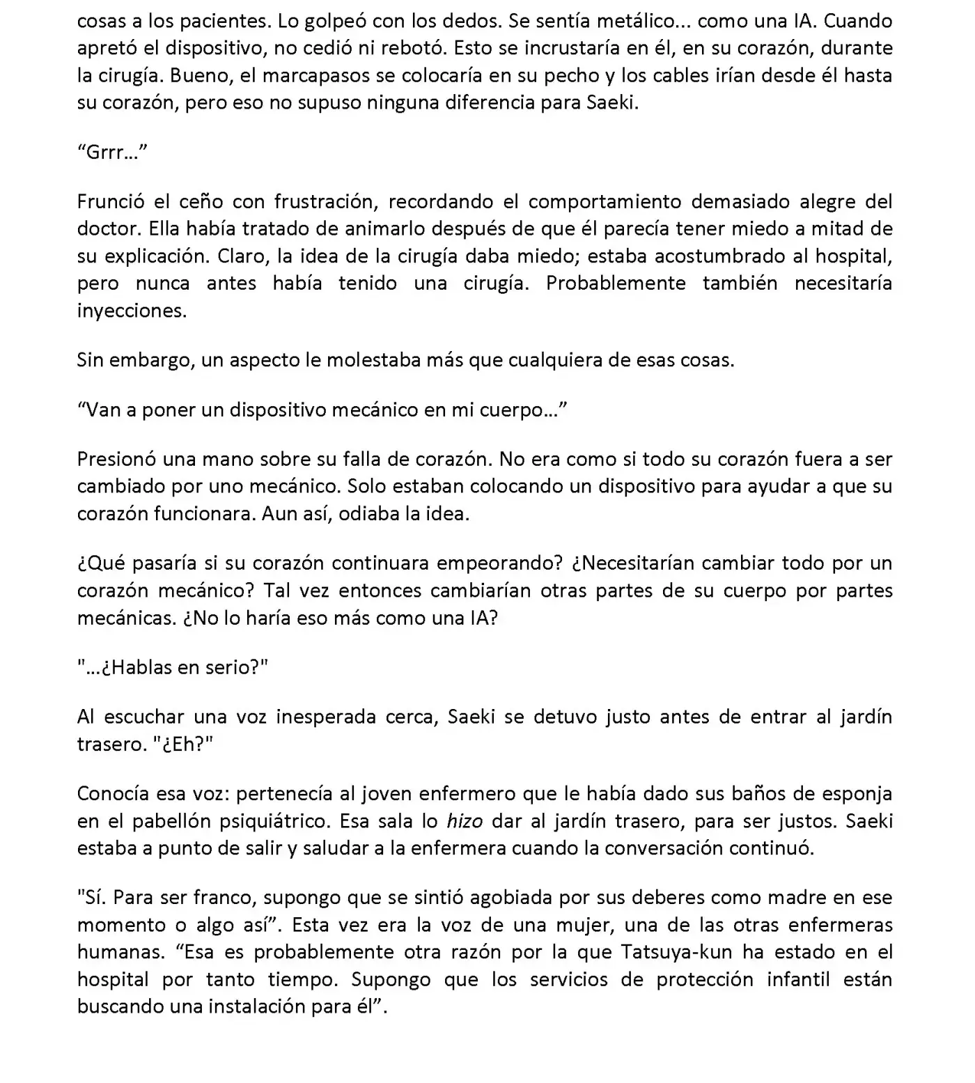 Vivy: Fluorite Eye's Song (Novela) - Capítulo 12.08 - Página 4 - LectorTMOo