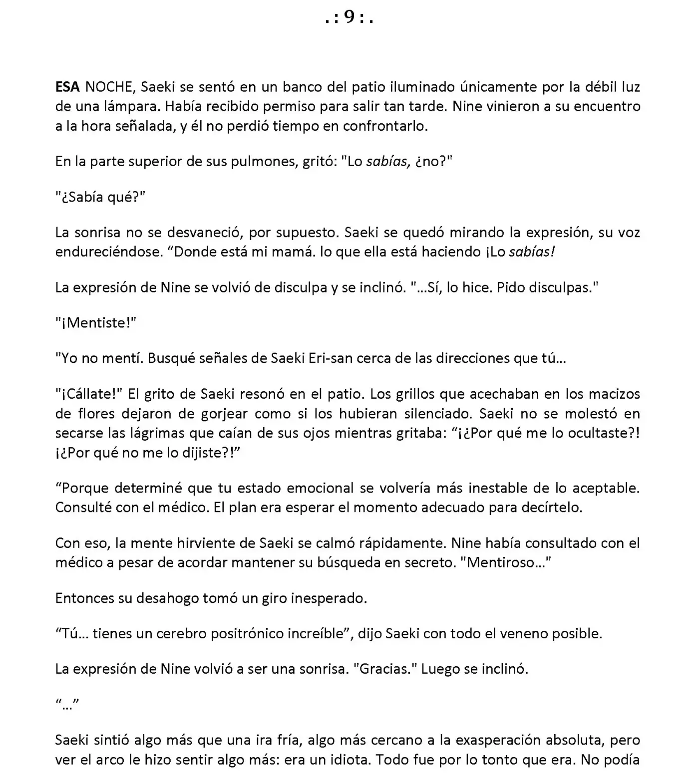 Vivy: Fluorite Eye's Song (Novela) - Capítulo 12.09 - Página 2 - LectorTMOo