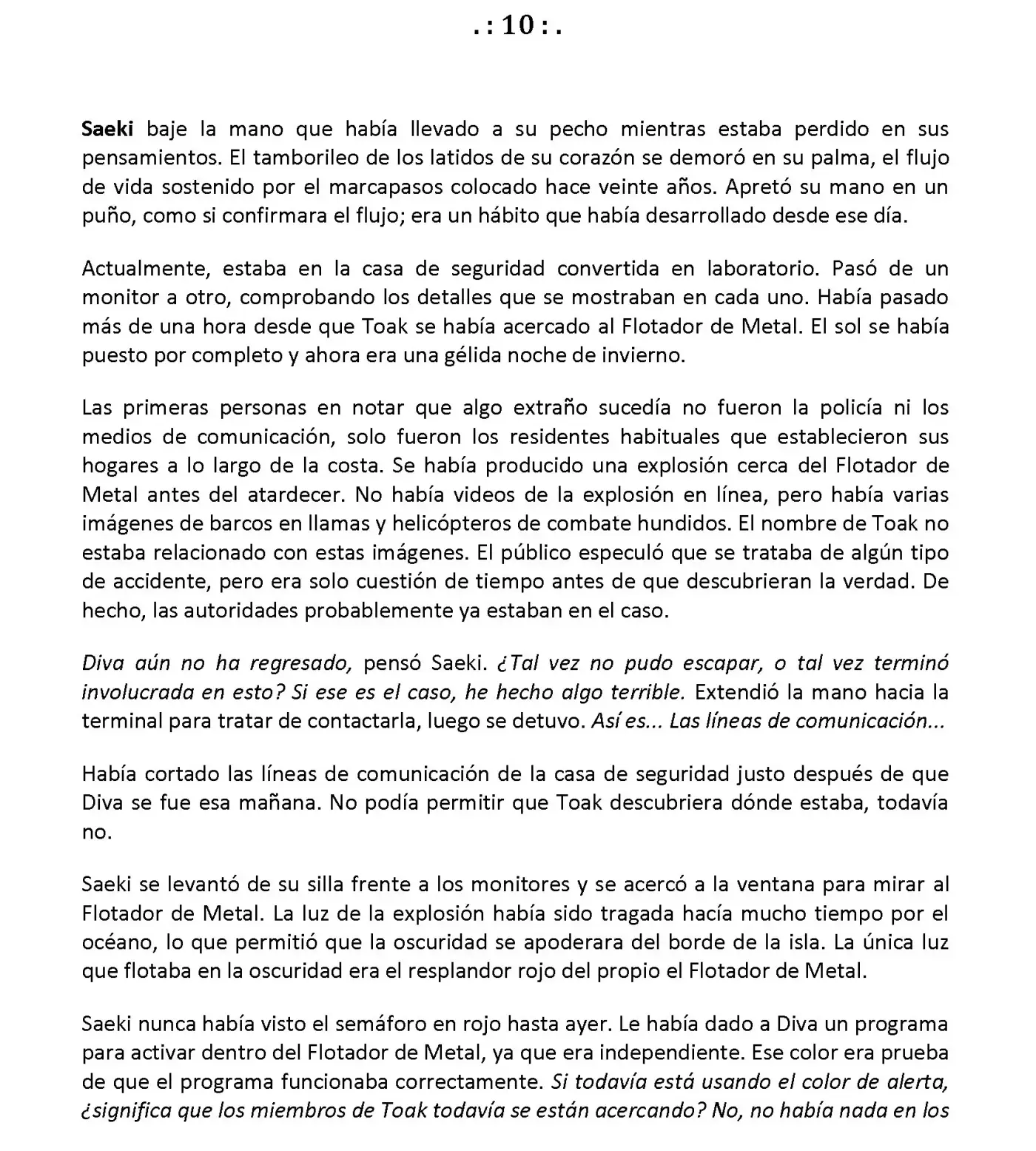 Vivy: Fluorite Eye's Song (Novela) - Capítulo 12.1 - Página 2 - LectorTMOo