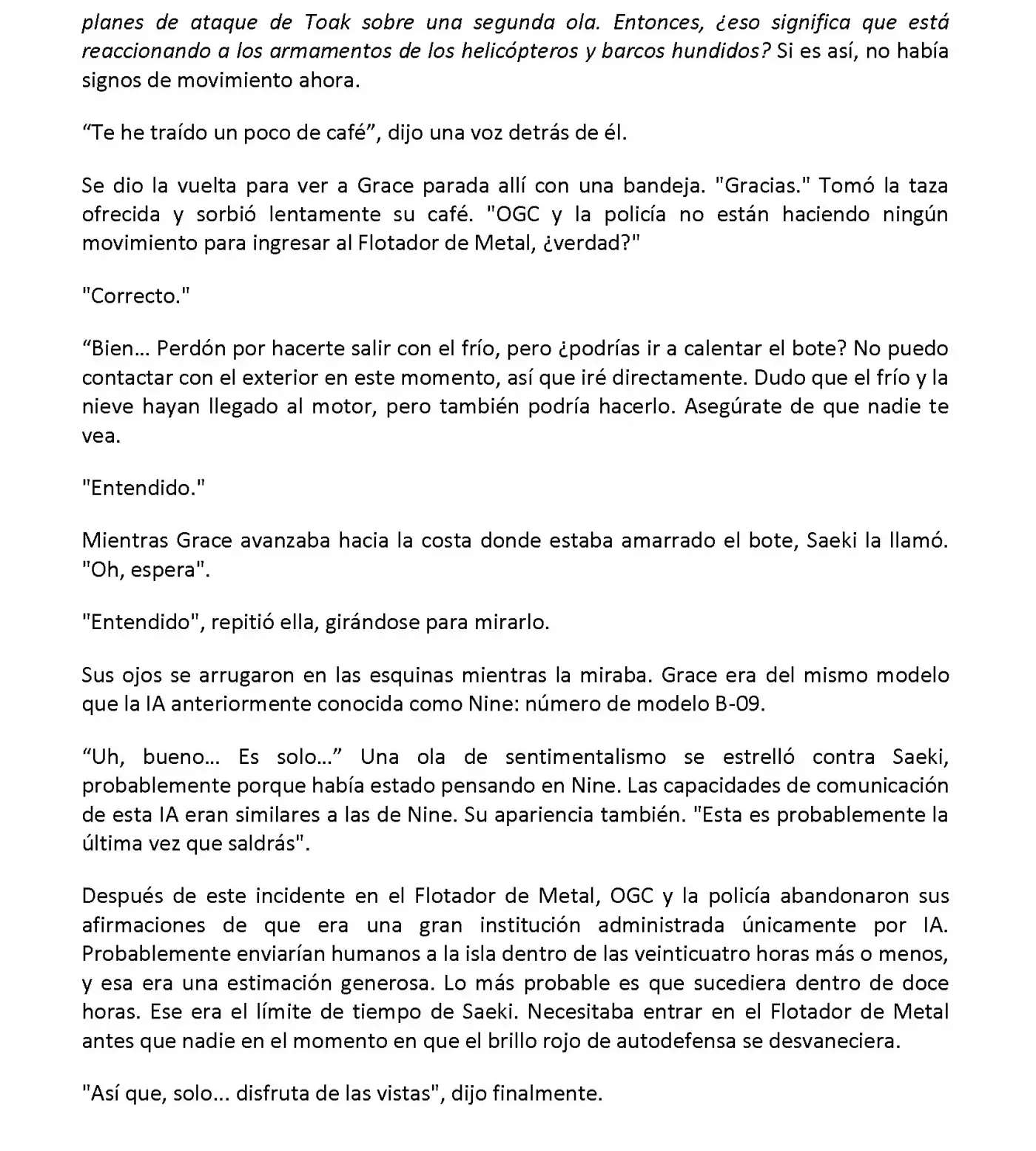 Vivy: Fluorite Eye's Song (Novela) - Capítulo 12.1 - Página 3 - LectorTMOo