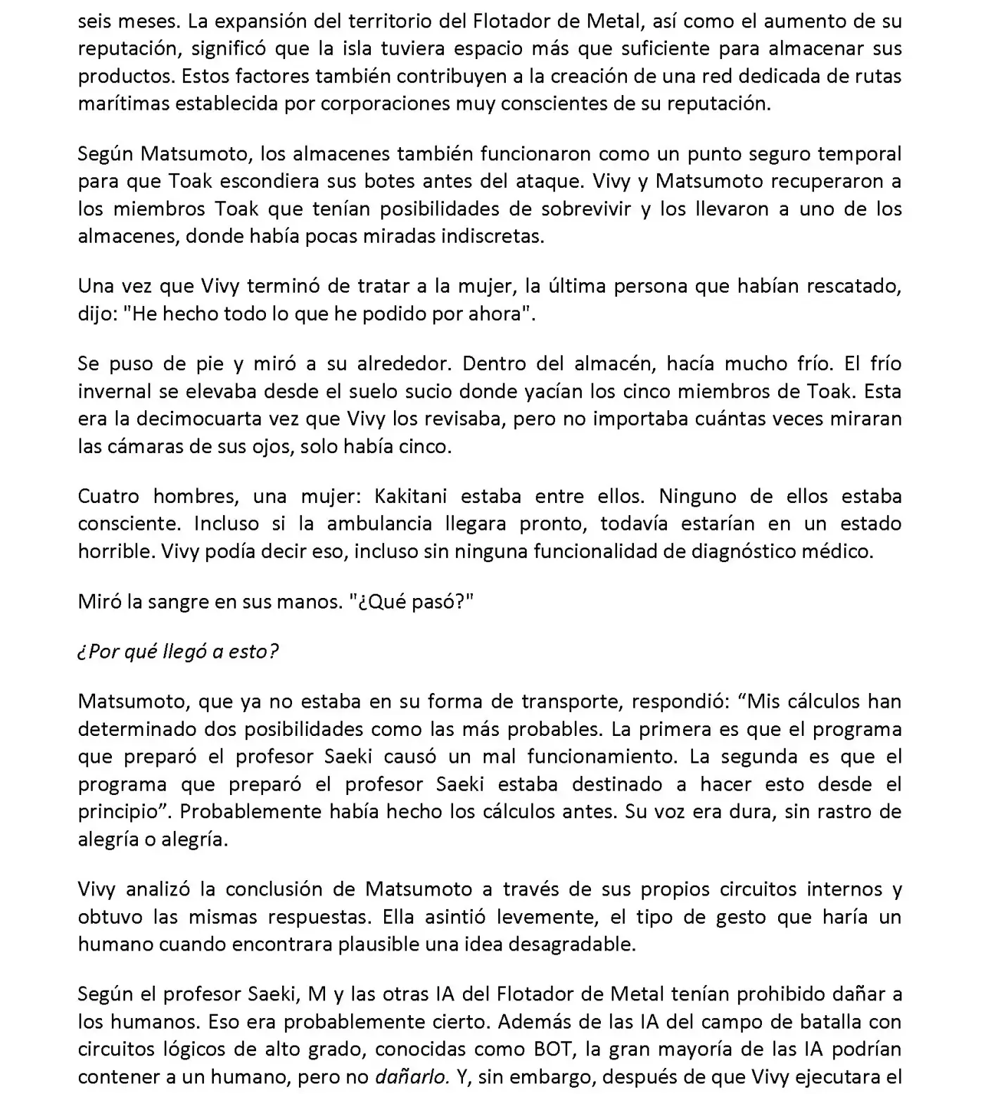 Vivy: Fluorite Eye's Song (Novela) - Capítulo 12.11 - Página 3 - LectorTMOo