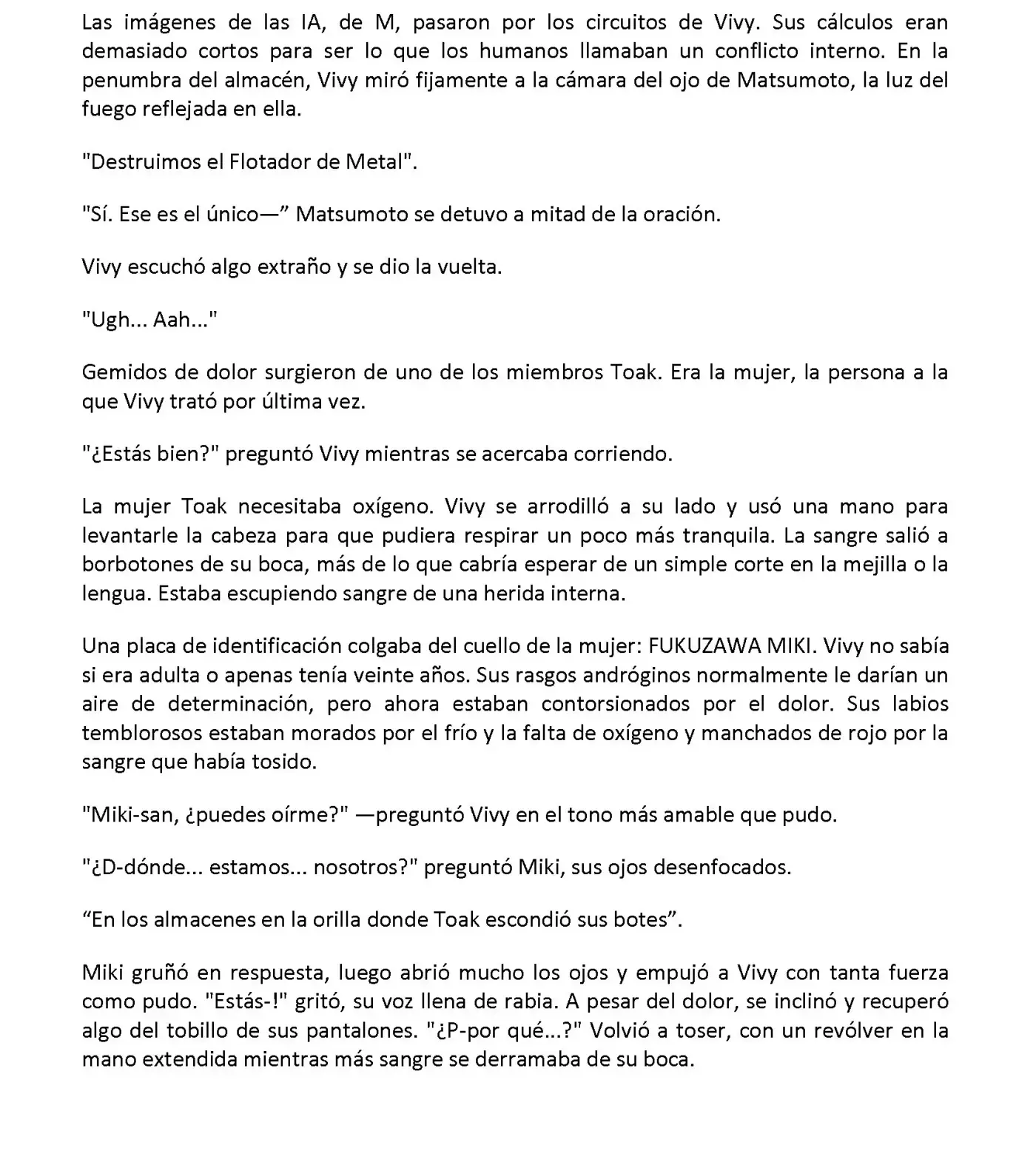 Vivy: Fluorite Eye's Song (Novela) - Capítulo 12.11 - Página 6 - LectorTMOo