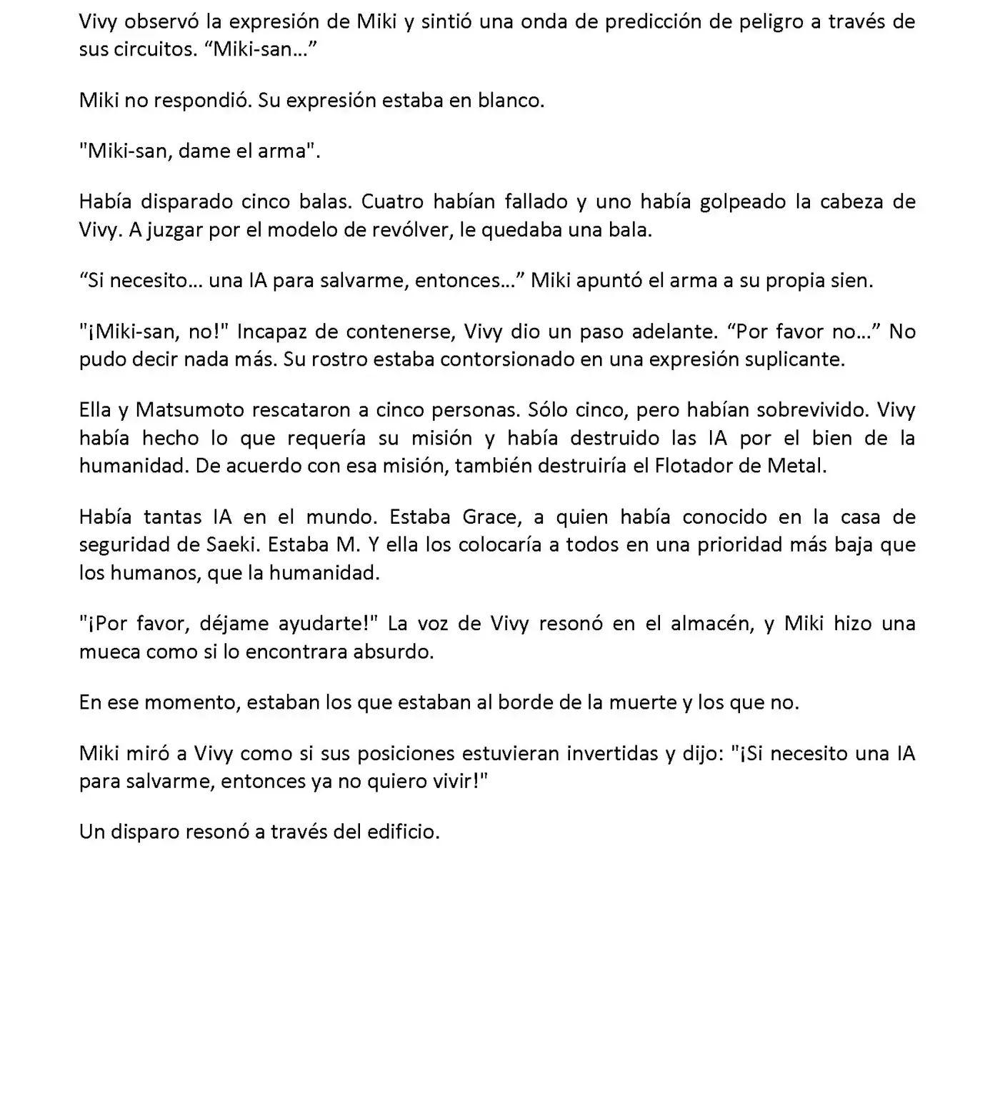 Vivy: Fluorite Eye's Song (Novela) - Capítulo 12.11 - Página 8 - LectorTMOo