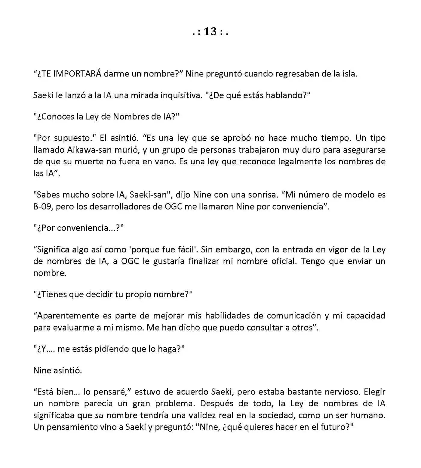 Vivy: Fluorite Eye's Song (Novela) - Capítulo 12.13 - Página 3 - LectorTMOo