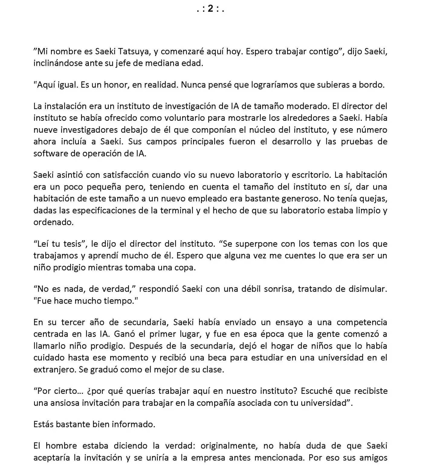 Vivy: Fluorite Eye's Song (Novela) - Capítulo 13.02 - Página 2 - LectorTMOo