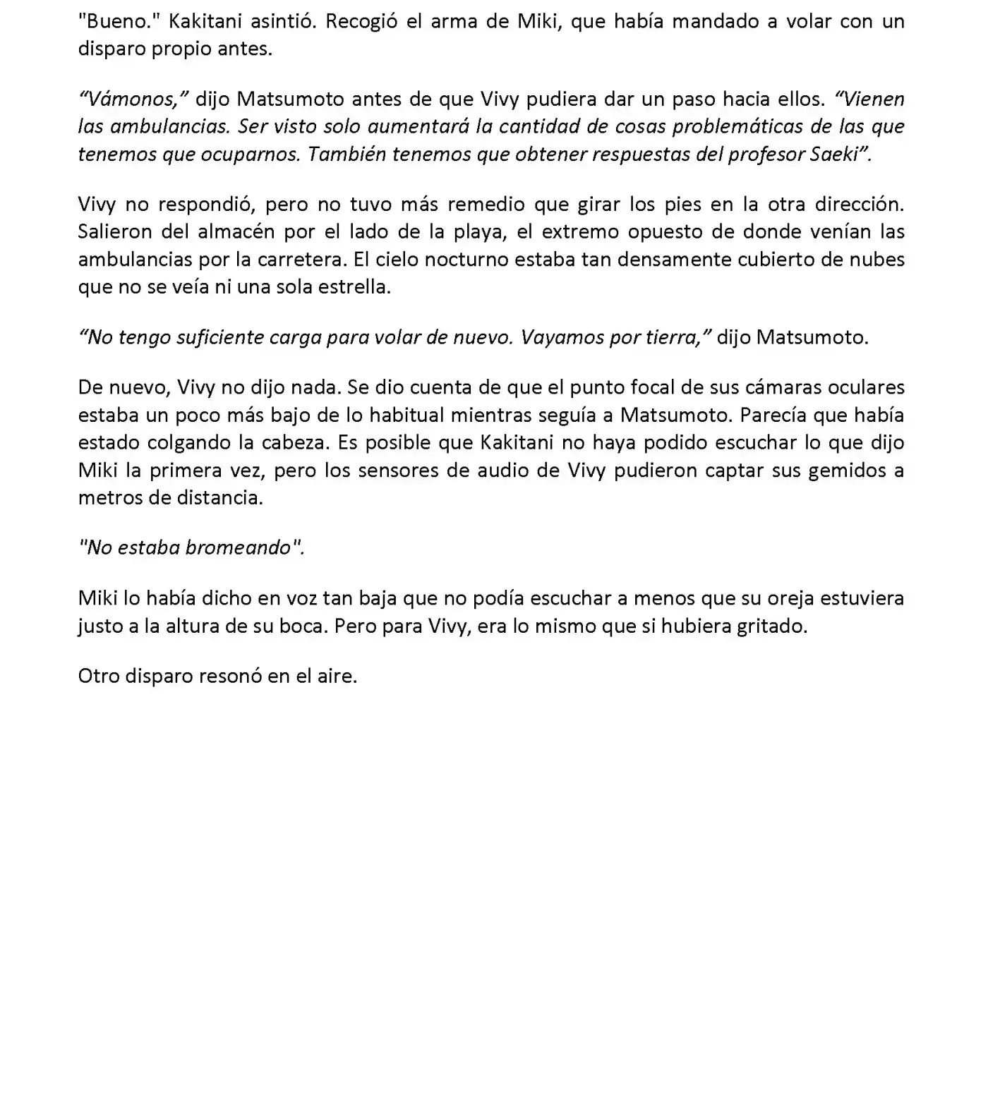 Vivy: Fluorite Eye's Song (Novela) - Capítulo 13.03 - Página 6 - LectorTMOo