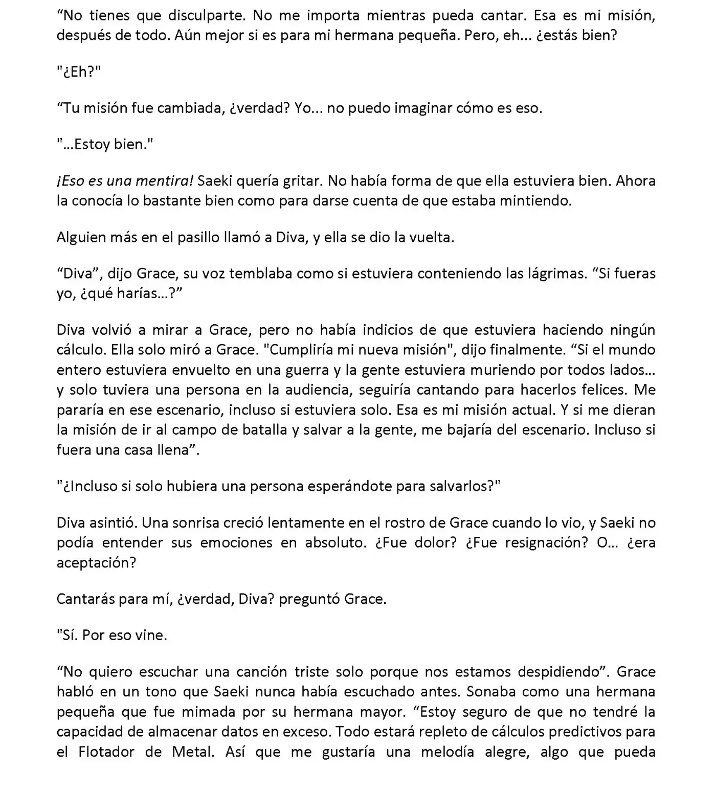 Vivy: Fluorite Eye's Song (Novela) - Capítulo 13.05 - Página 4 - LectorTMOo