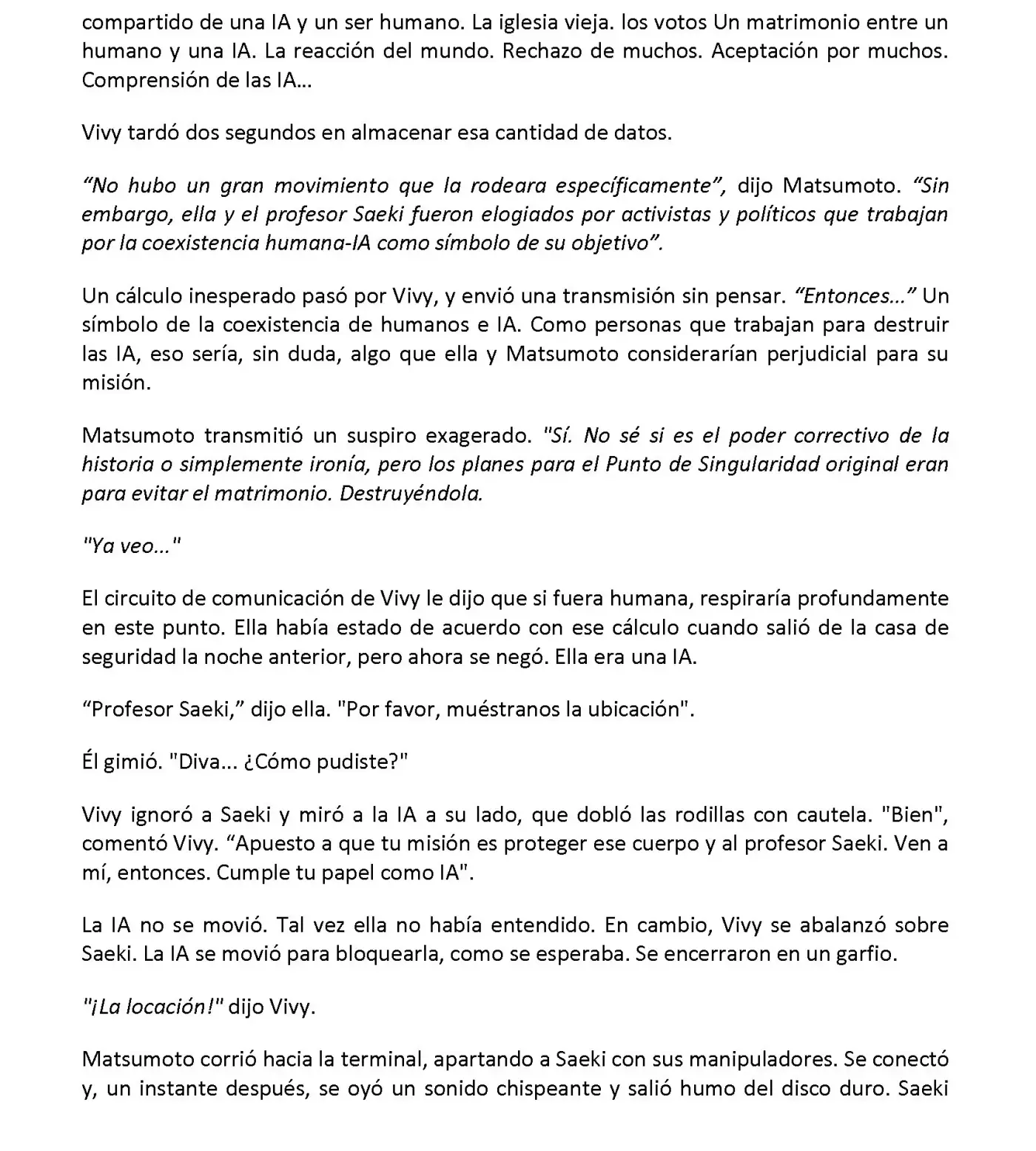 Vivy: Fluorite Eye's Song (Novela) - Capítulo 13.06 - Página 3 - LectorTMOo
