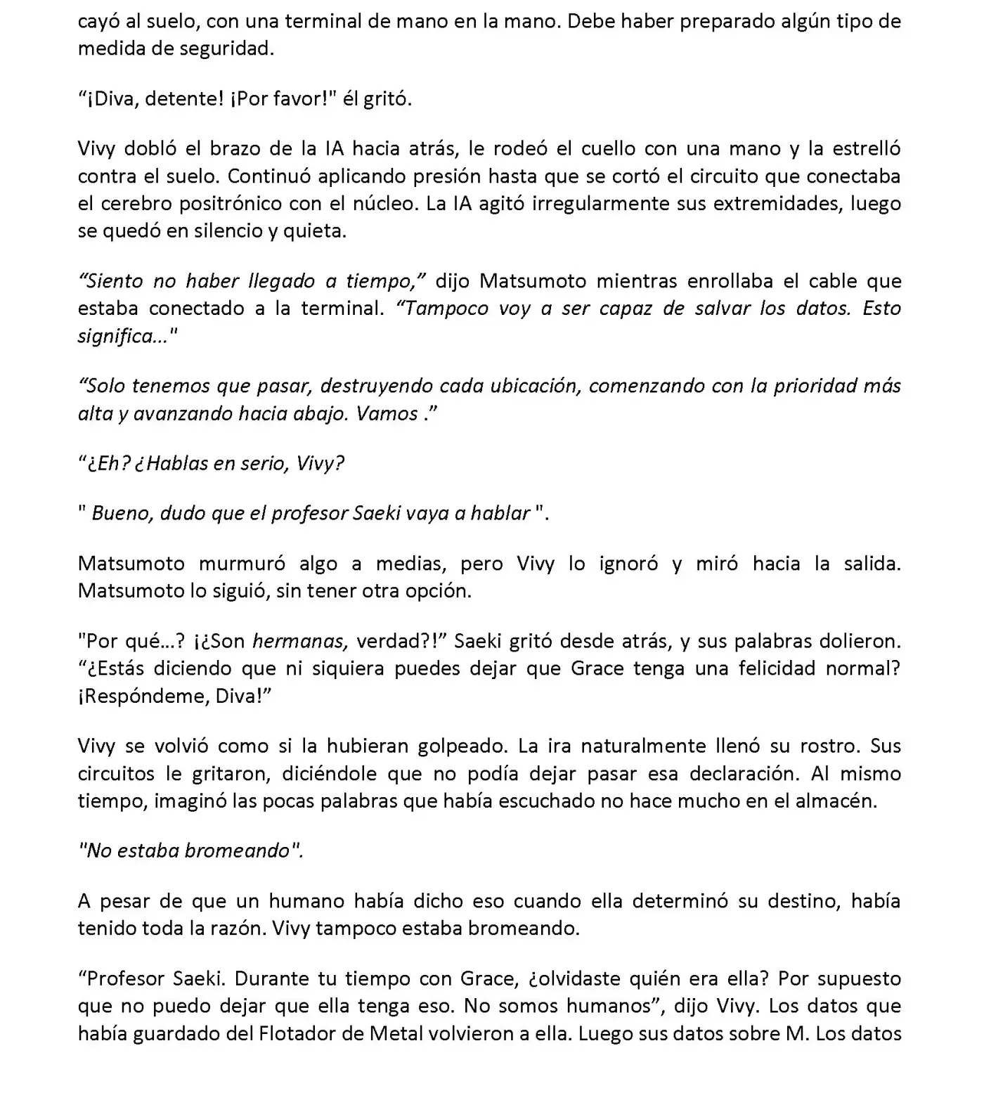 Vivy: Fluorite Eye's Song (Novela) - Capítulo 13.06 - Página 4 - LectorTMOo