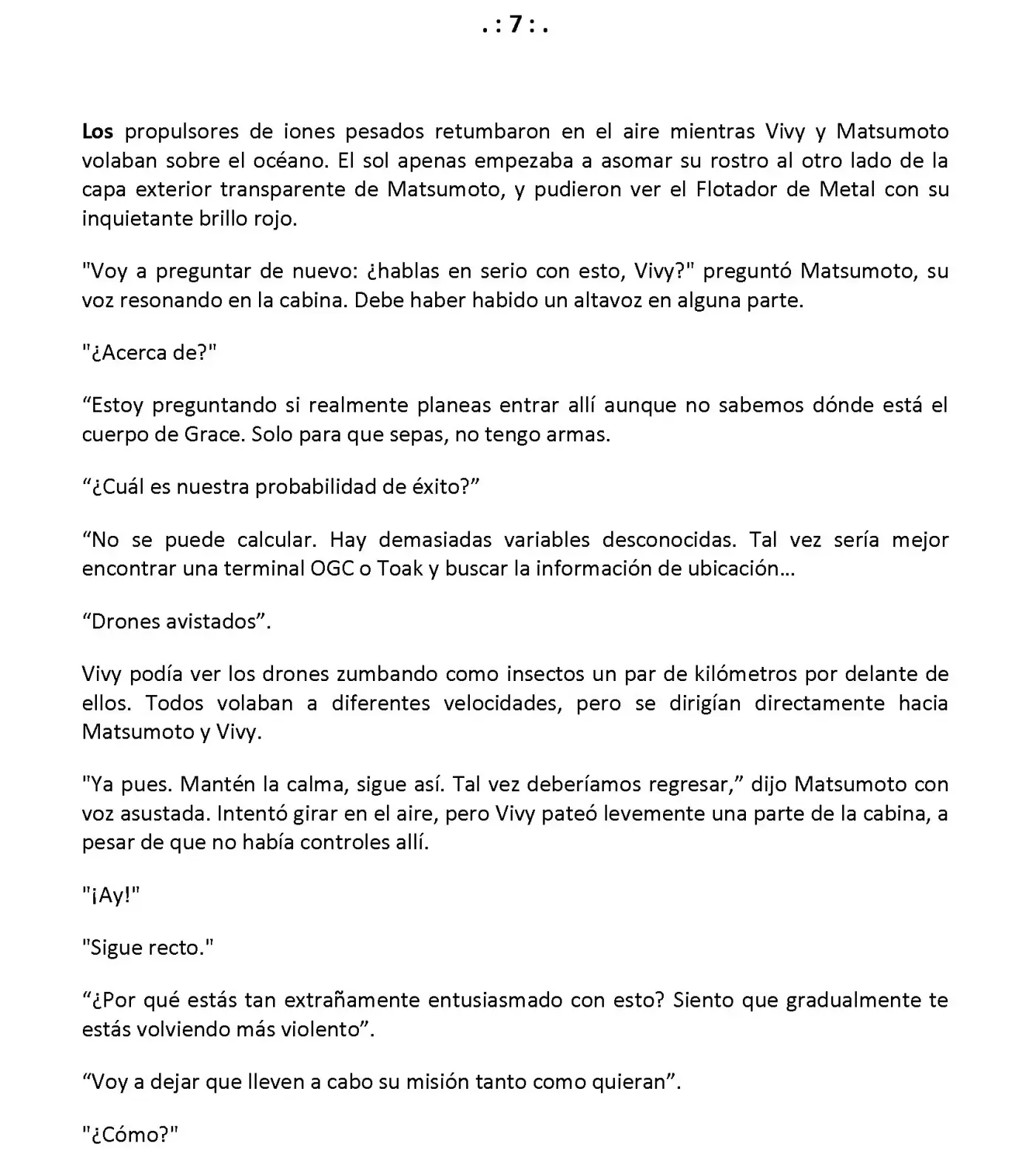 Vivy: Fluorite Eye's Song (Novela) - Capítulo 13.07 - Página 2 - LectorTMOo