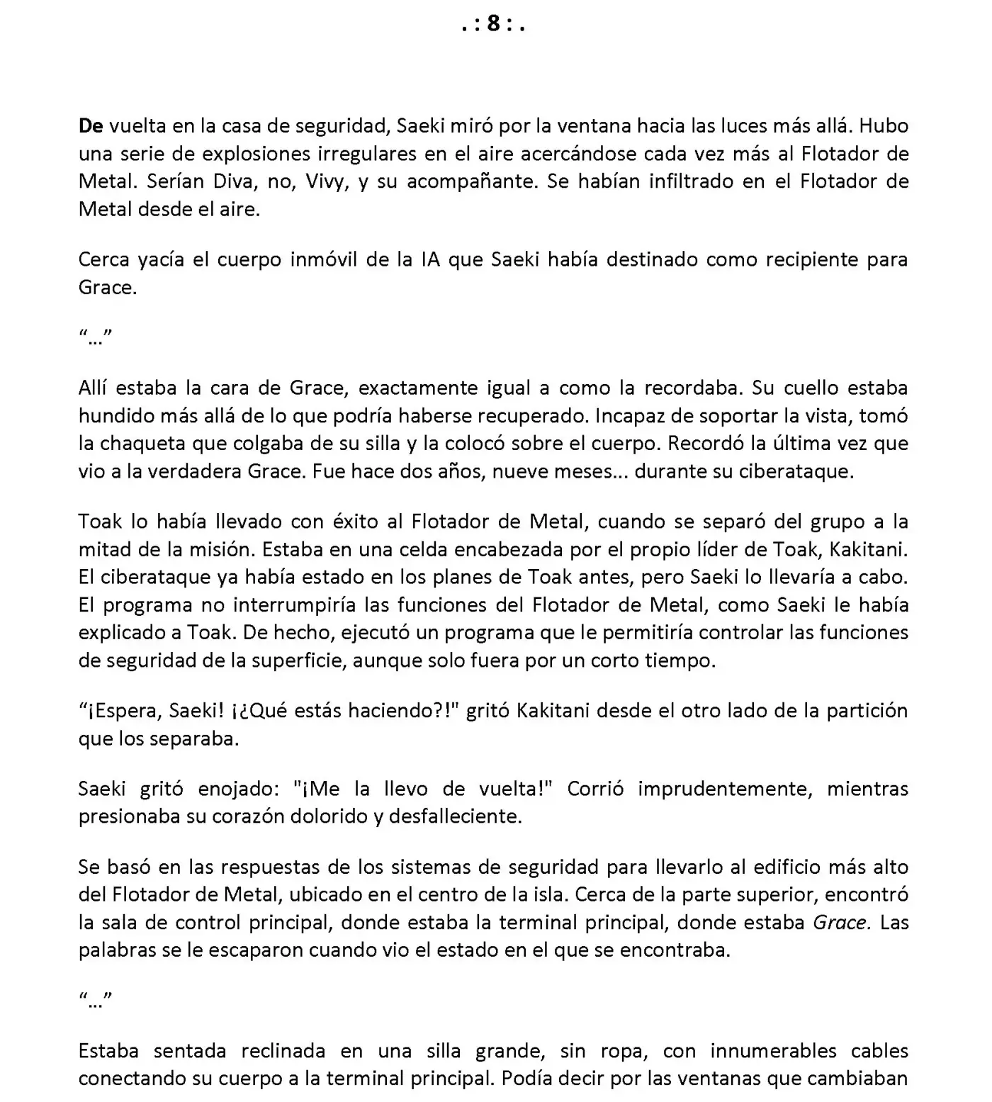 Vivy: Fluorite Eye's Song (Novela) - Capítulo 13.08 - Página 2 - LectorTMOo
