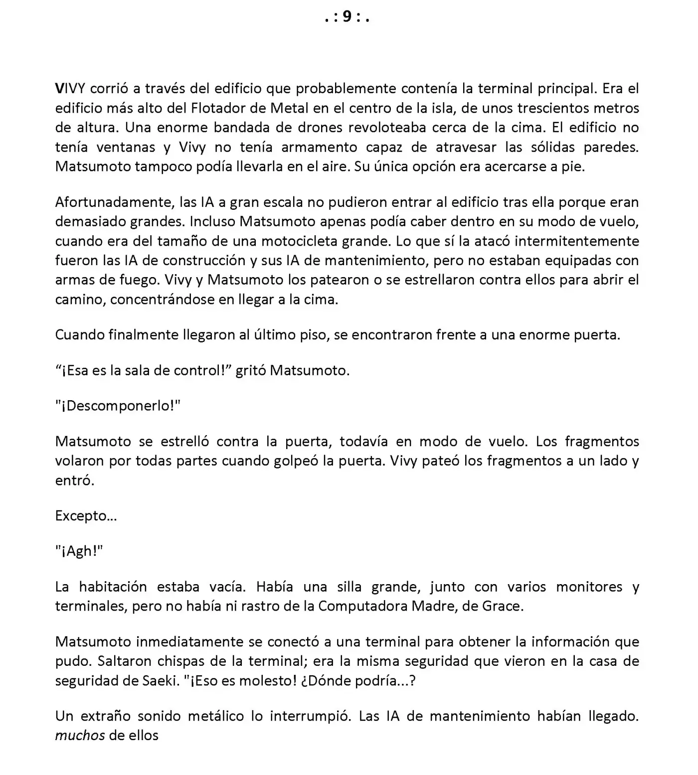 Vivy: Fluorite Eye's Song (Novela) - Capítulo 13.09 - Página 2 - LectorTMOo