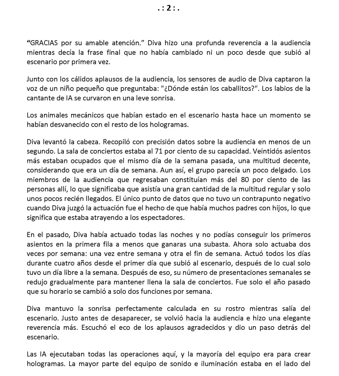 Vivy: Fluorite Eye's Song (Novela) - Capítulo 14.02 - Página 2 - LectorTMOo