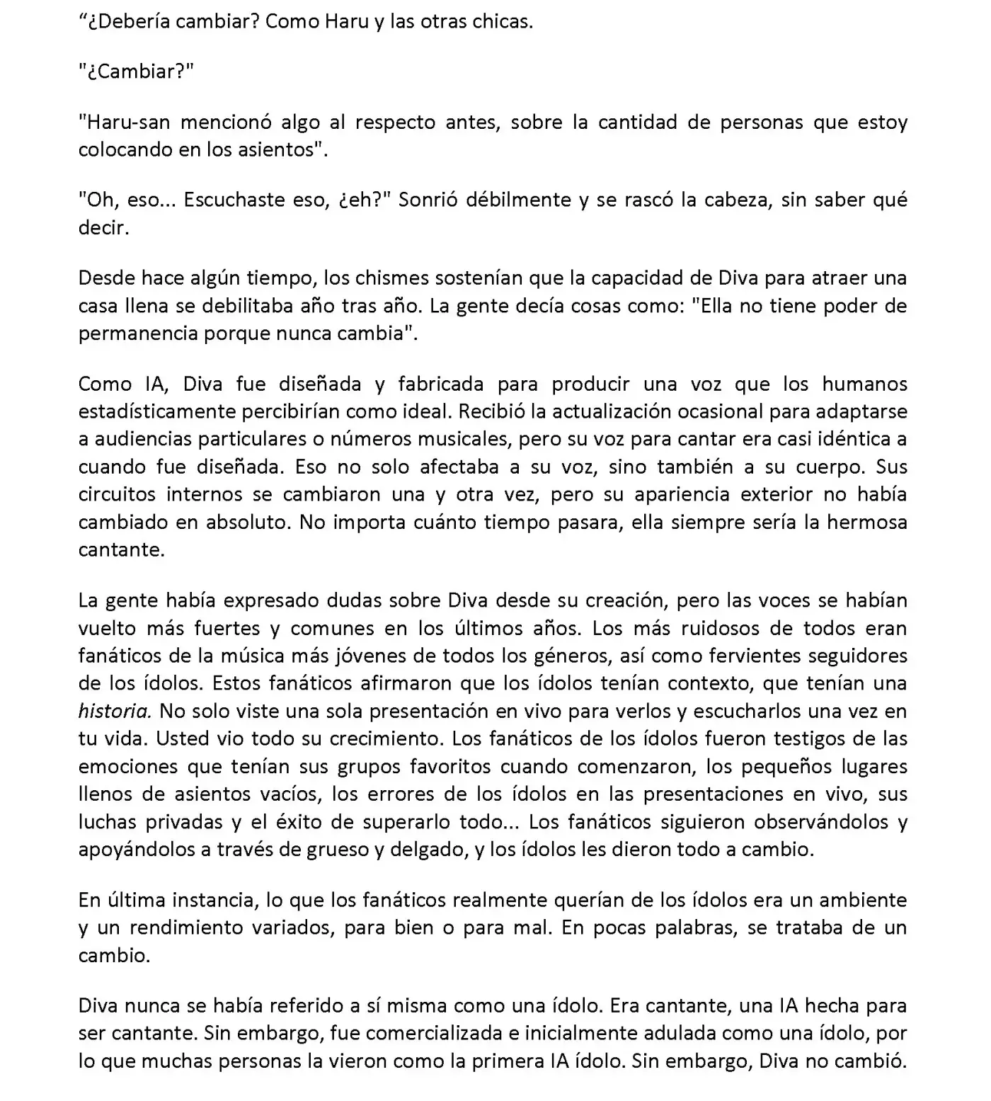 Vivy: Fluorite Eye's Song (Novela) - Capítulo 14.02 - Página 5 - LectorTMOo