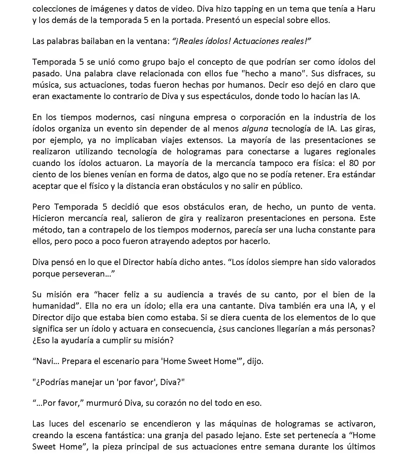 Vivy: Fluorite Eye's Song (Novela) - Capítulo 14.02 - Página 8 - LectorTMOo