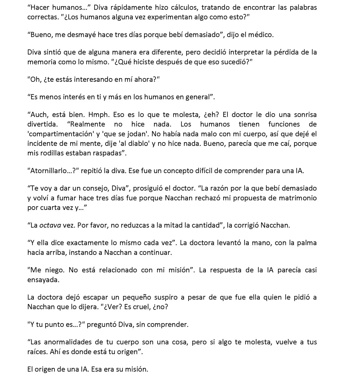 Vivy: Fluorite Eye's Song (Novela) - Capítulo 14.03 - Página 5 - LectorTMOo
