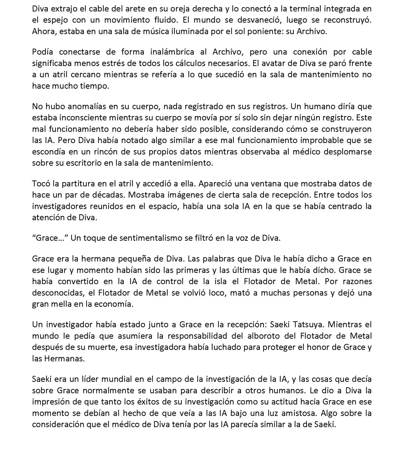 Vivy: Fluorite Eye's Song (Novela) - Capítulo 14.03 - Página 7 - LectorTMOo
