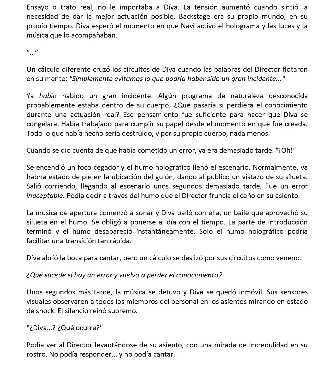 Vivy: Fluorite Eye's Song (Novela) - Capítulo 14.04 - Página 4 - LectorTMOo