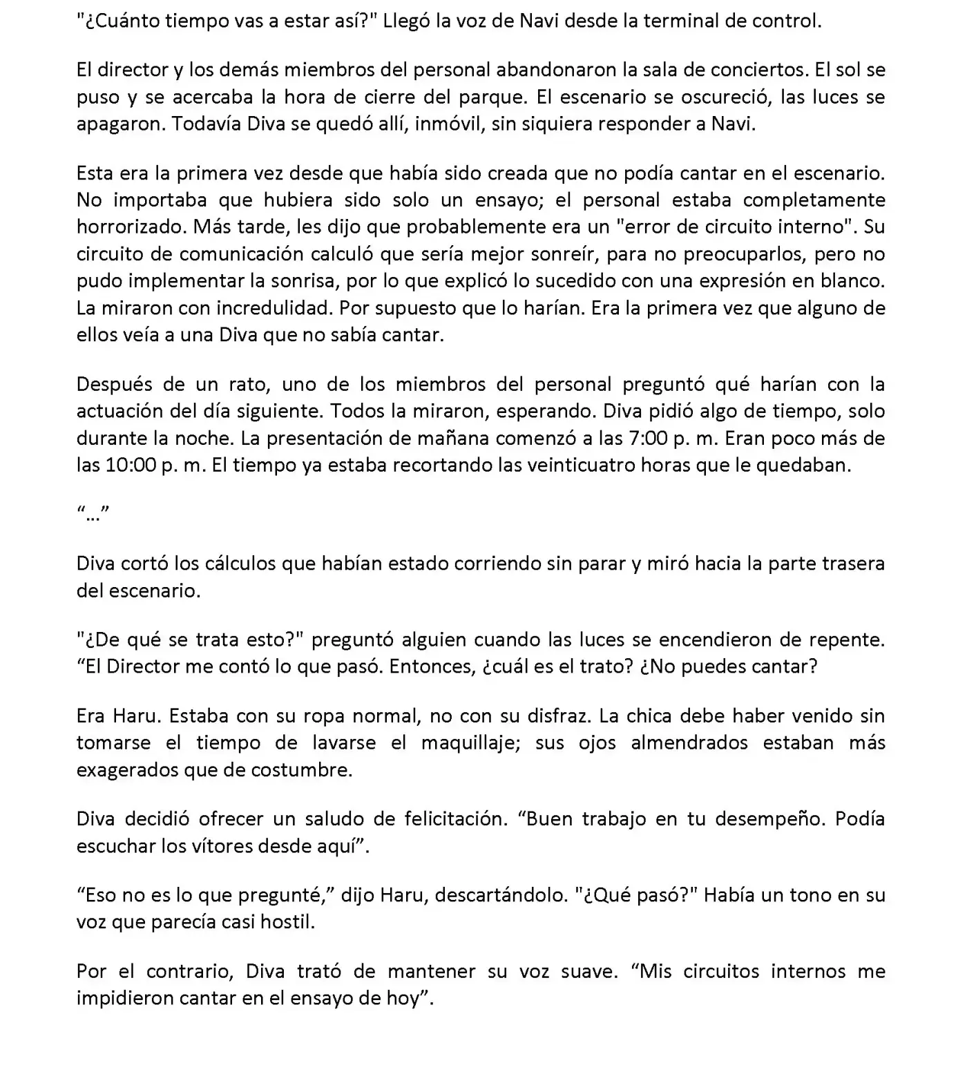 Vivy: Fluorite Eye's Song (Novela) - Capítulo 14.04 - Página 5 - LectorTMOo