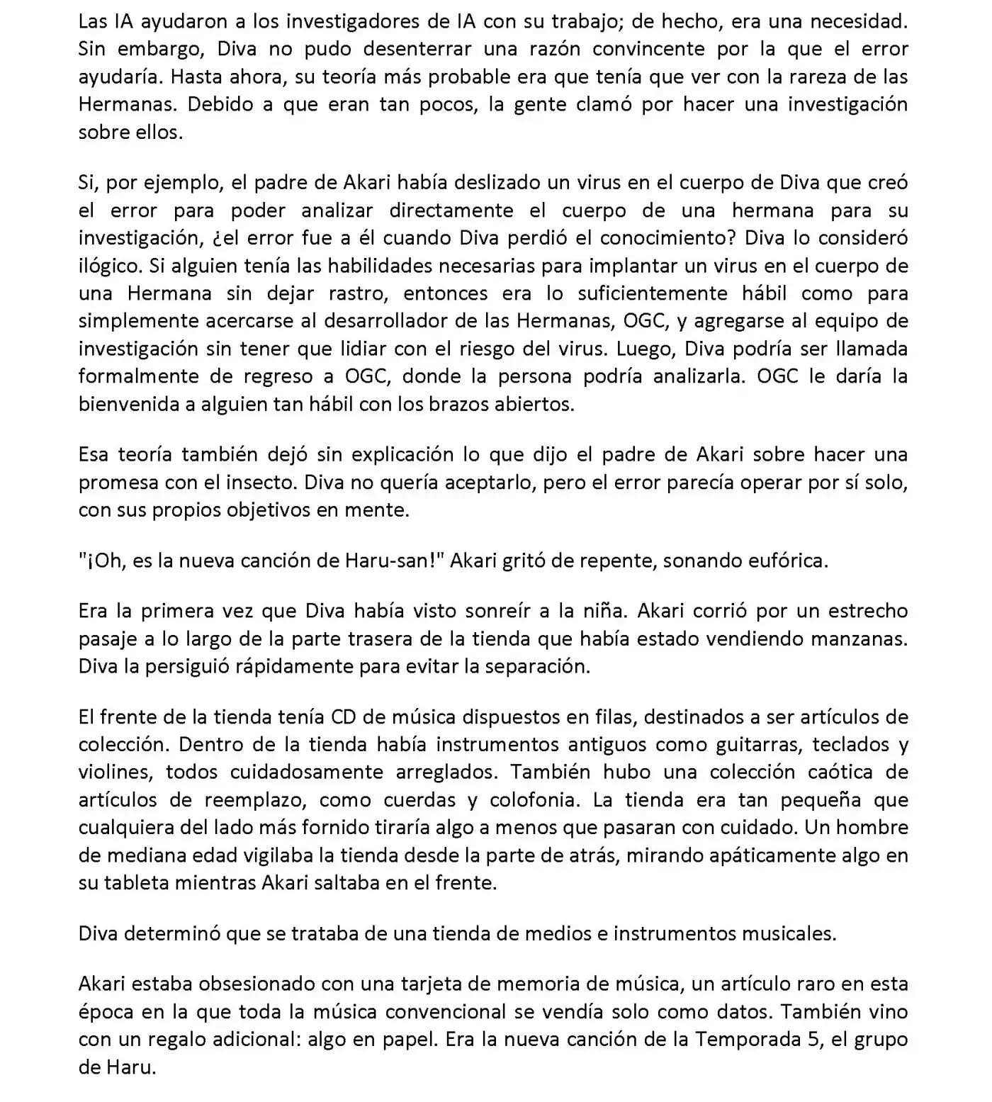 Vivy: Fluorite Eye's Song (Novela) - Capítulo 15.02 - Página 6 - LectorTMOo