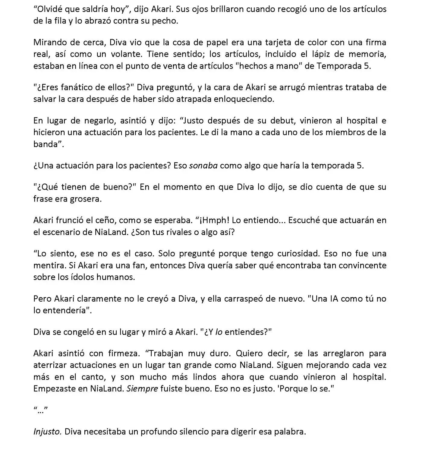 Vivy: Fluorite Eye's Song (Novela) - Capítulo 15.02 - Página 7 - LectorTMOo