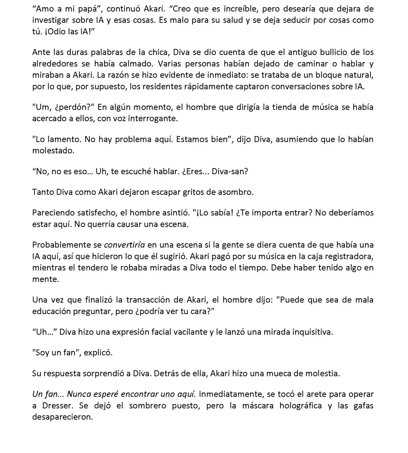 Vivy: Fluorite Eye's Song (Novela) - Capítulo 15.02 - Página 8 - LectorTMOo