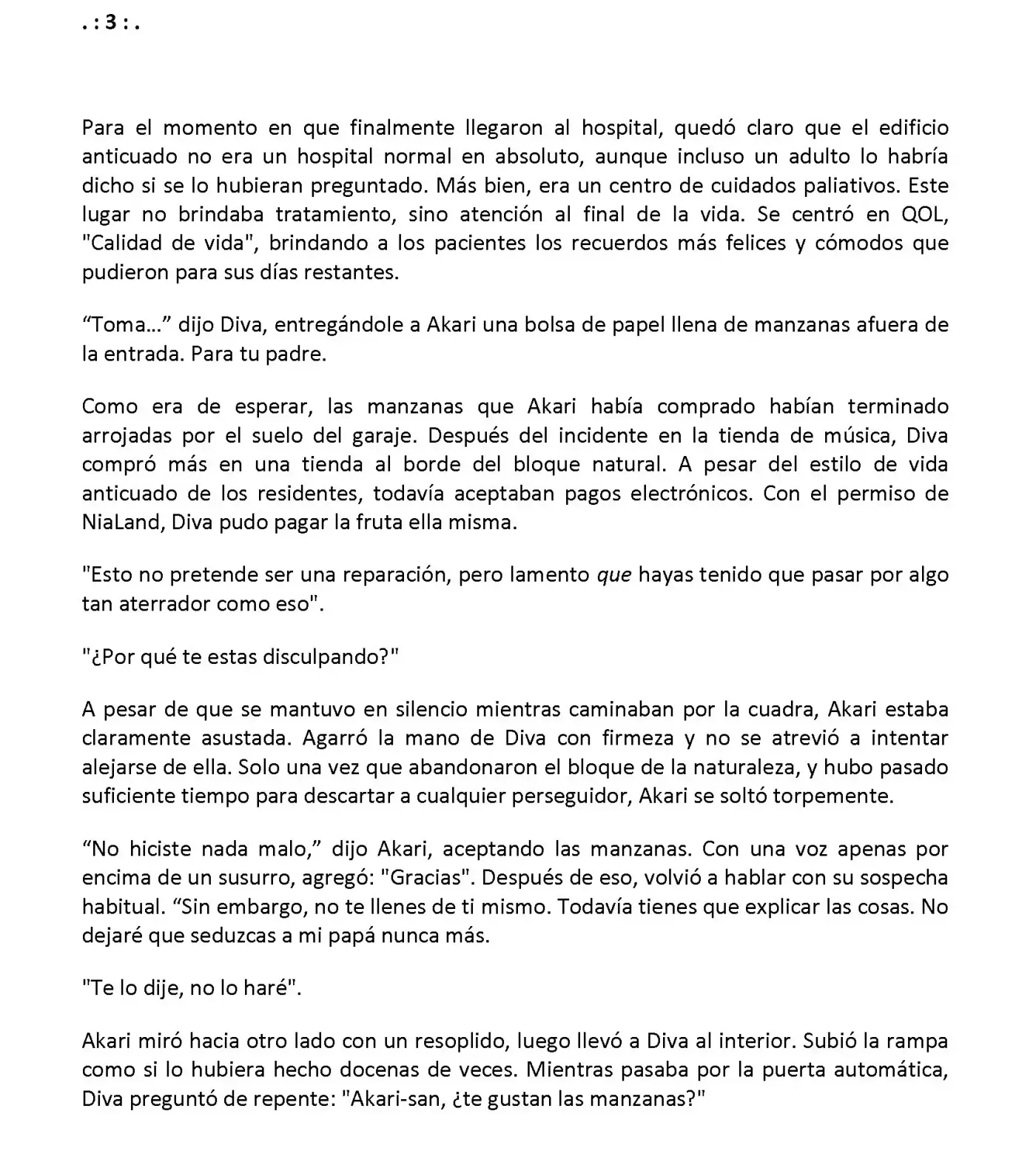 Vivy: Fluorite Eye's Song (Novela) - Capítulo 15.03 - Página 2 - LectorTMOo