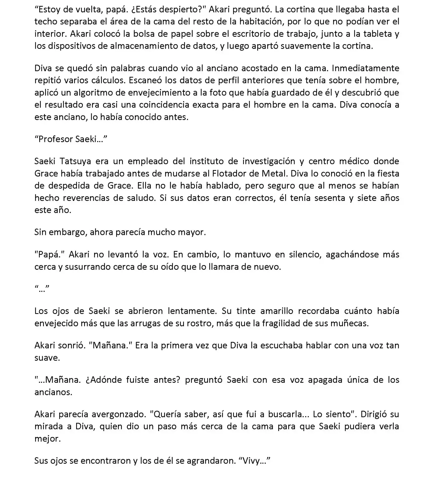 Vivy: Fluorite Eye's Song (Novela) - Capítulo 15.03 - Página 5 - LectorTMOo
