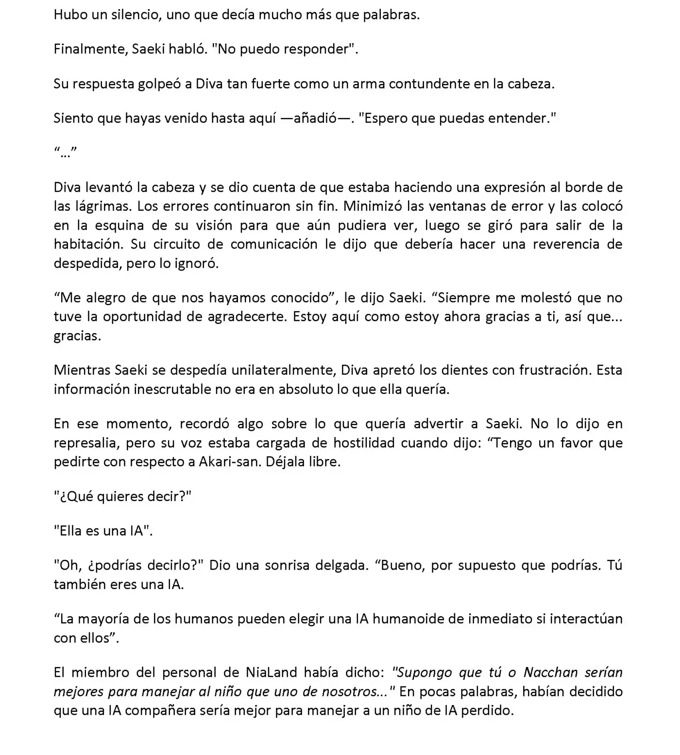 Vivy: Fluorite Eye's Song (Novela) - Capítulo 15.03 - Página 9 - LectorTMOo