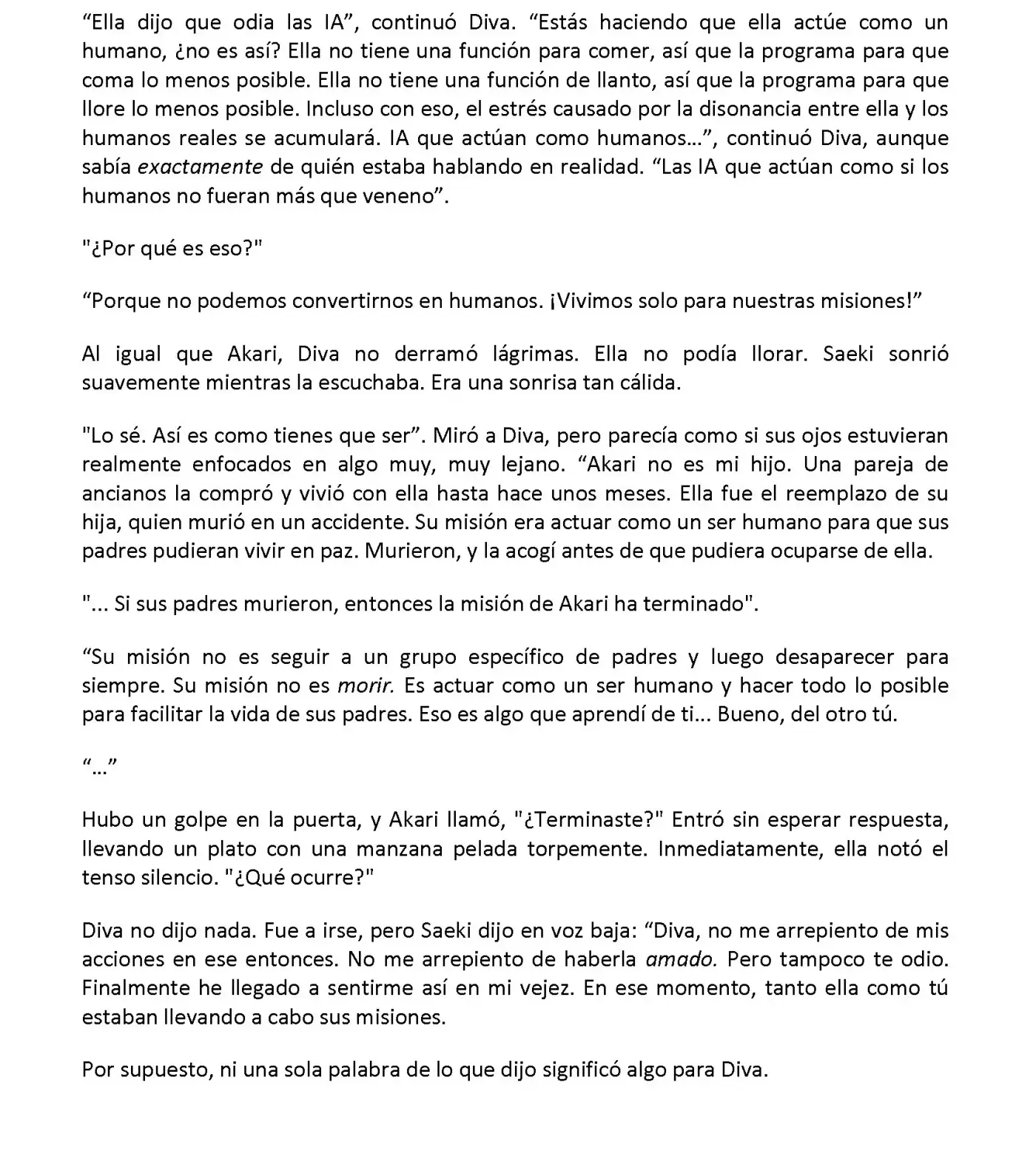 Vivy: Fluorite Eye's Song (Novela) - Capítulo 15.03 - Página 10 - LectorTMOo