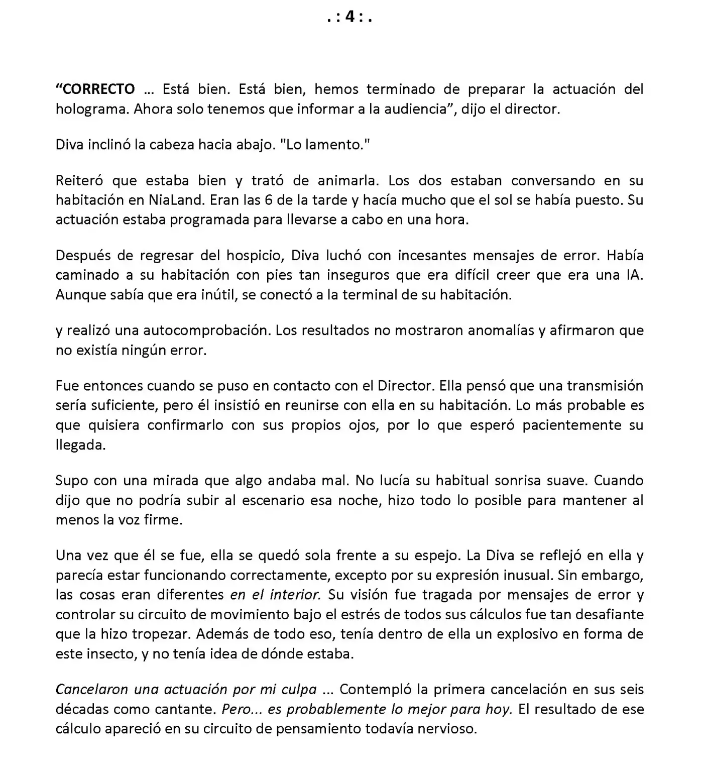 Vivy: Fluorite Eye's Song (Novela) - Capítulo 15.04 - Página 2 - LectorTMOo