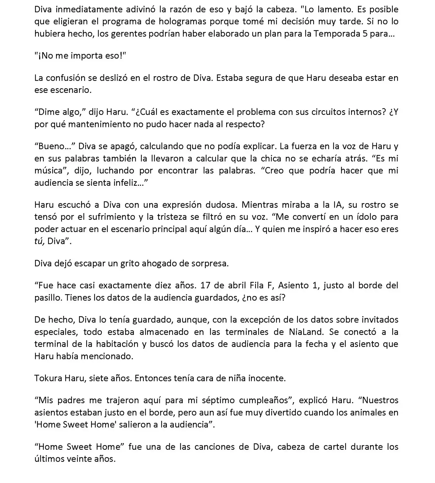 Vivy: Fluorite Eye's Song (Novela) - Capítulo 15.04 - Página 6 - LectorTMOo