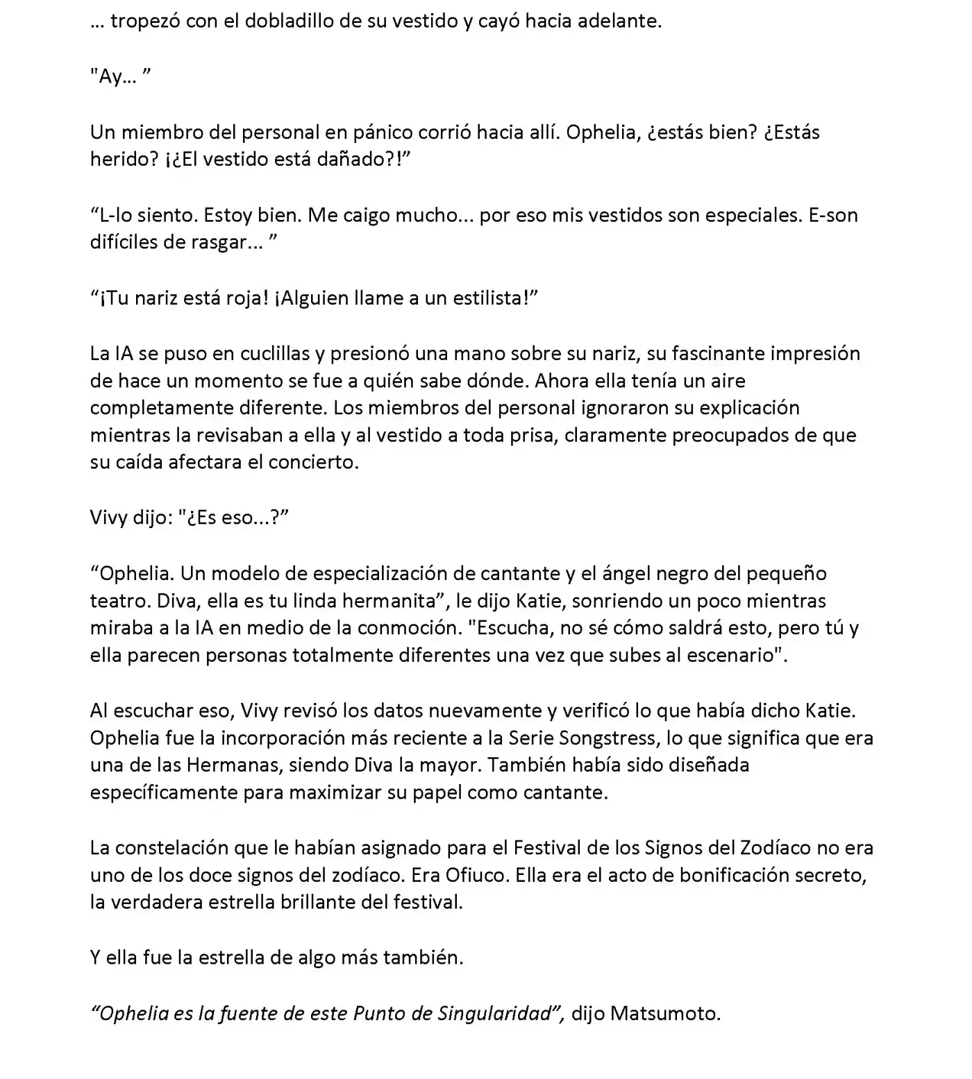 Vivy: Fluorite Eye's Song (Novela) - Capítulo 18.02 - Página 9 - LectorTMOo
