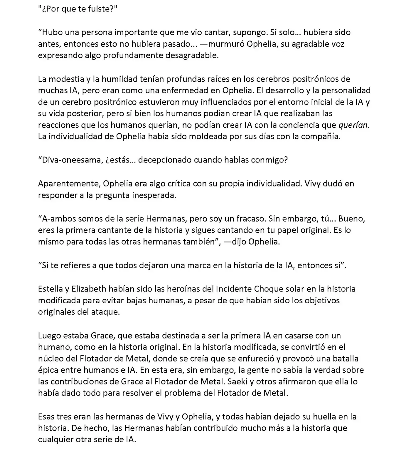 Vivy: Fluorite Eye's Song (Novela) - Capítulo 18.04 - Página 6 - LectorTMOo