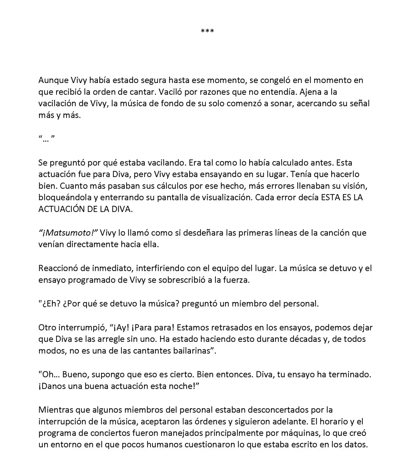 Vivy: Fluorite Eye's Song (Novela) - Capítulo 18.05 - Página 5 - LectorTMOo