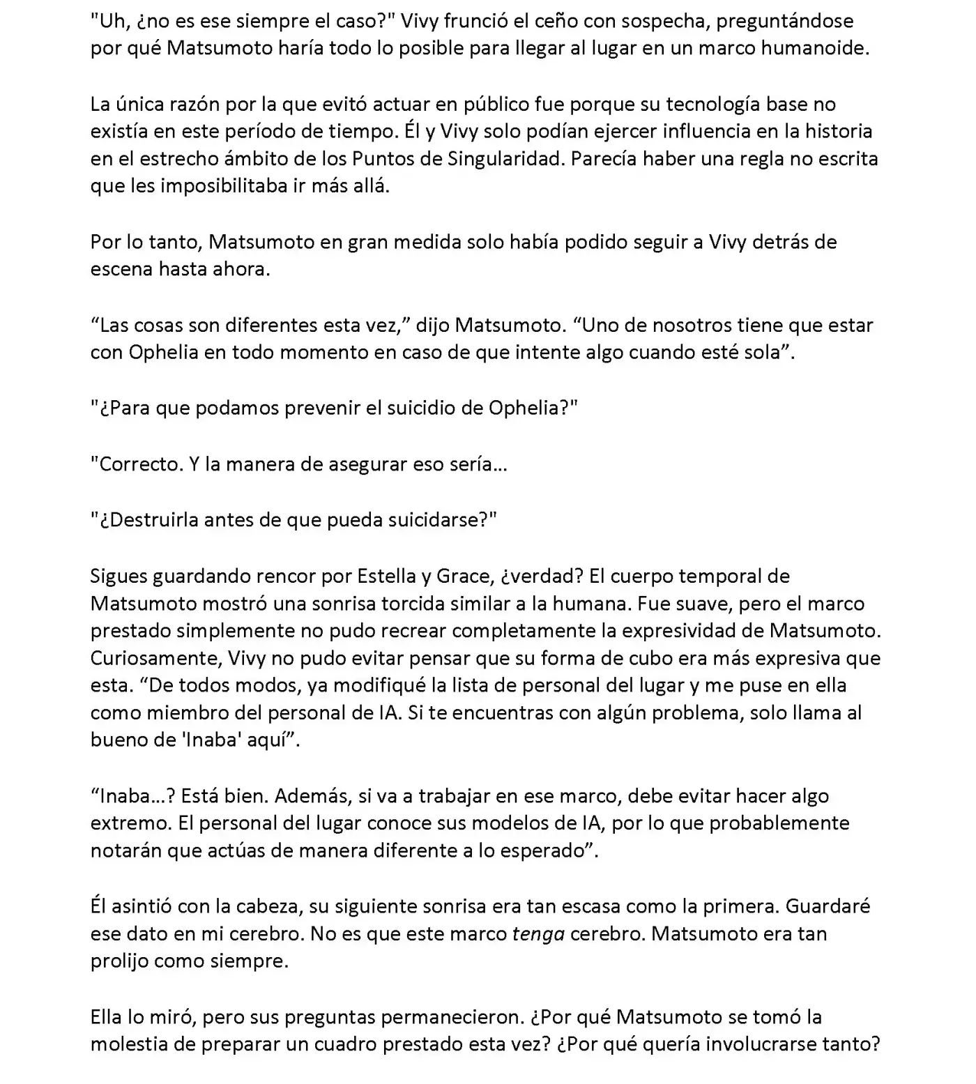 Vivy: Fluorite Eye's Song (Novela) - Capítulo 18.06 - Página 3 - LectorTMOo