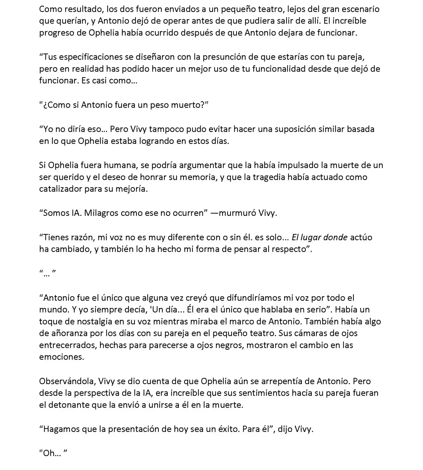 Vivy: Fluorite Eye's Song (Novela) - Capítulo 19.01 - Página 3 - LectorTMOo