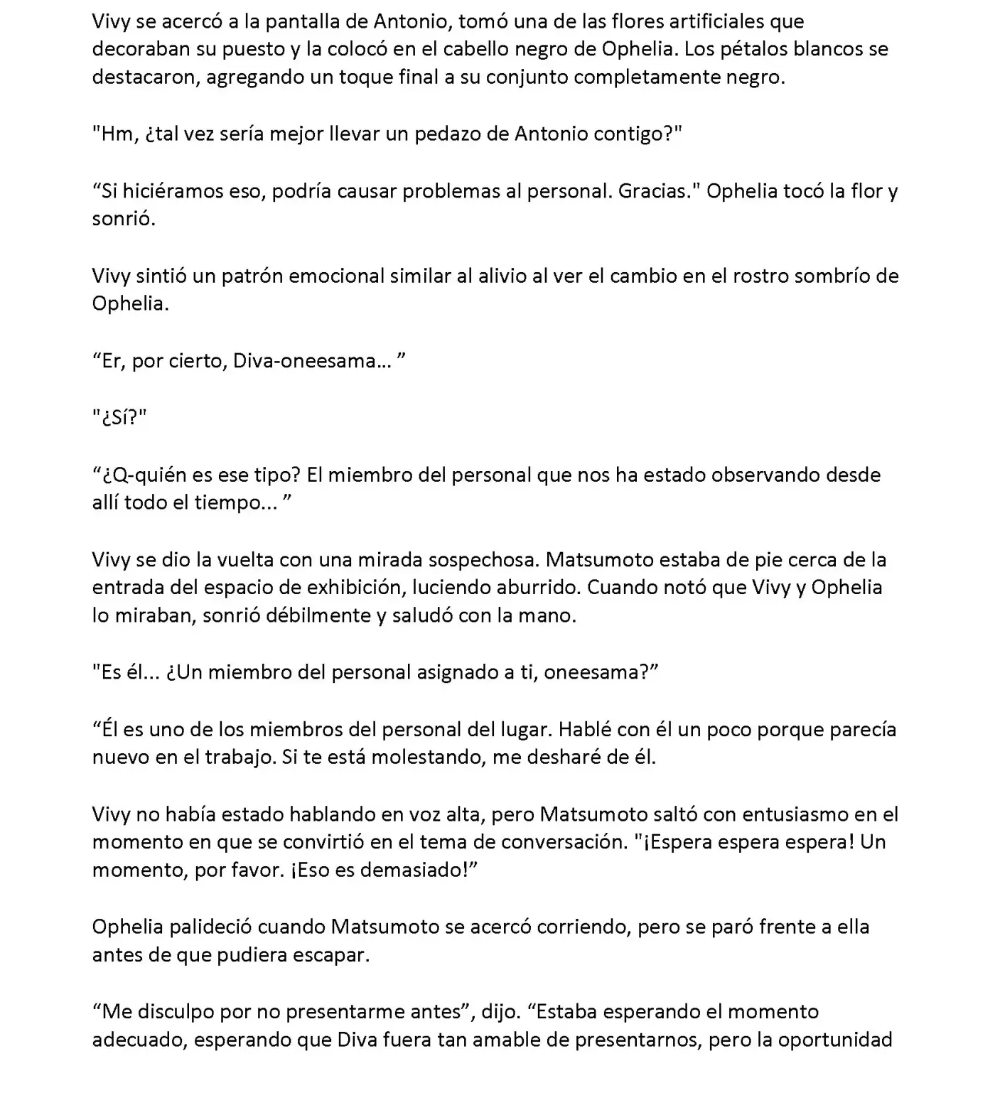 Vivy: Fluorite Eye's Song (Novela) - Capítulo 19.01 - Página 4 - LectorTMOo
