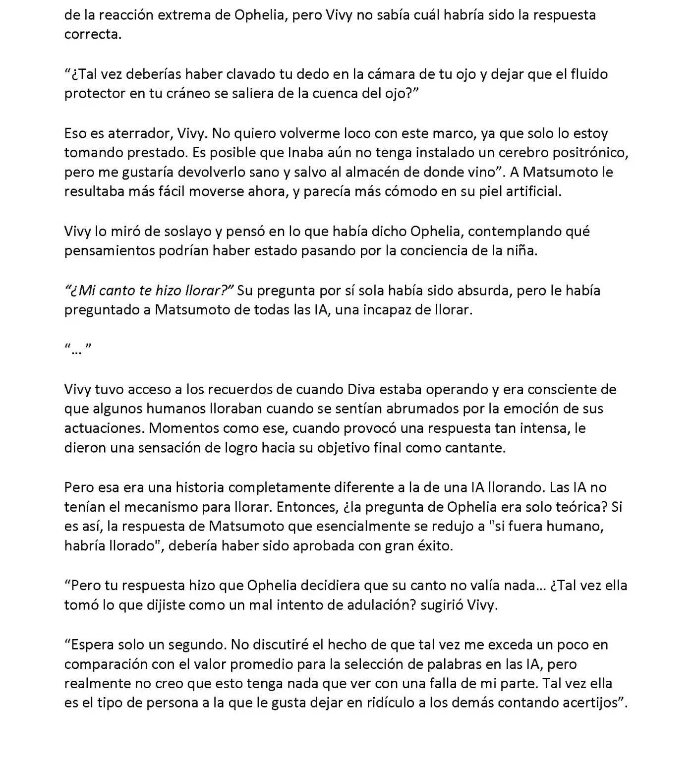 Vivy: Fluorite Eye's Song (Novela) - Capítulo 19.02 - Página 3 - LectorTMOo