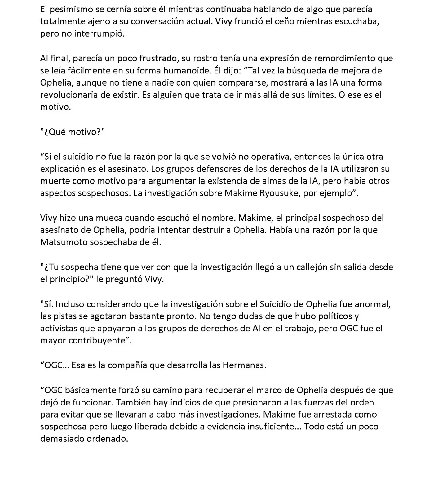 Vivy: Fluorite Eye's Song (Novela) - Capítulo 19.02 - Página 6 - LectorTMOo