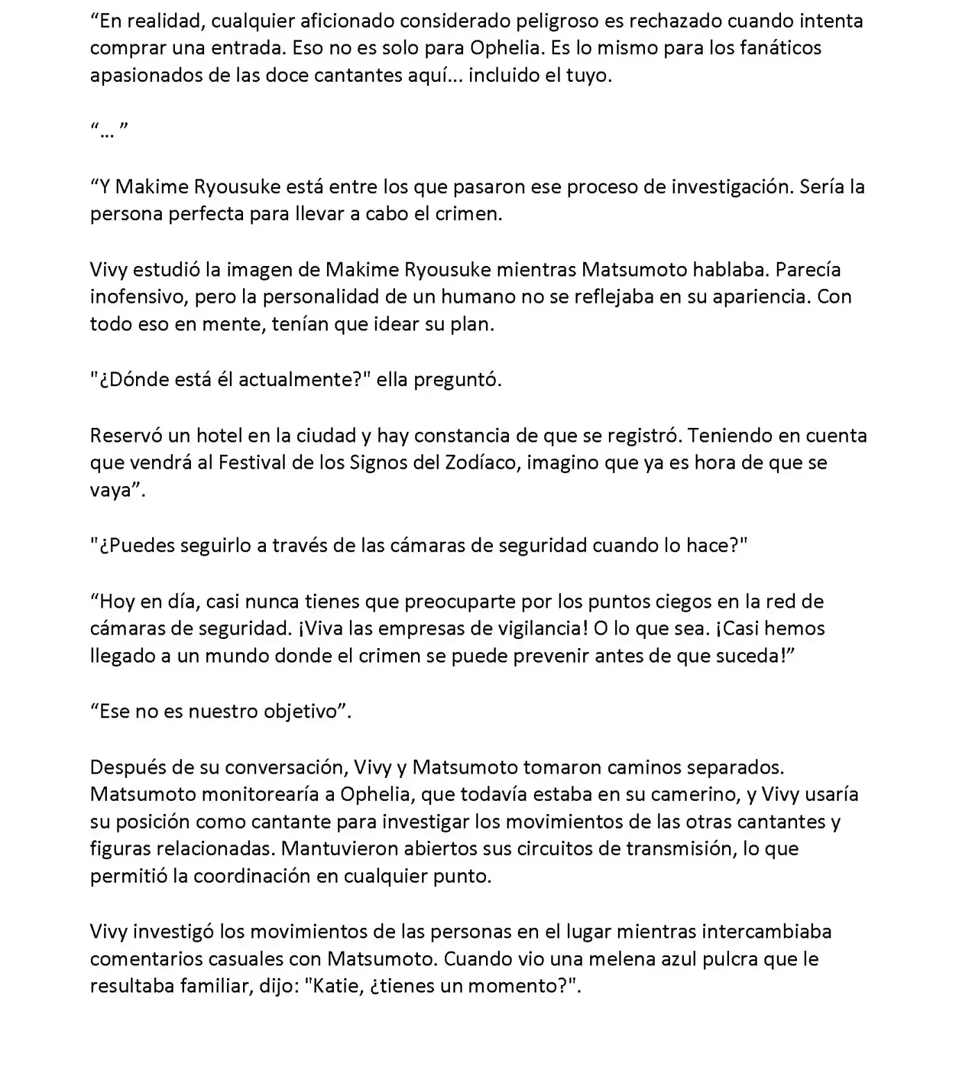 Vivy: Fluorite Eye's Song (Novela) - Capítulo 19.02 - Página 8 - LectorTMOo
