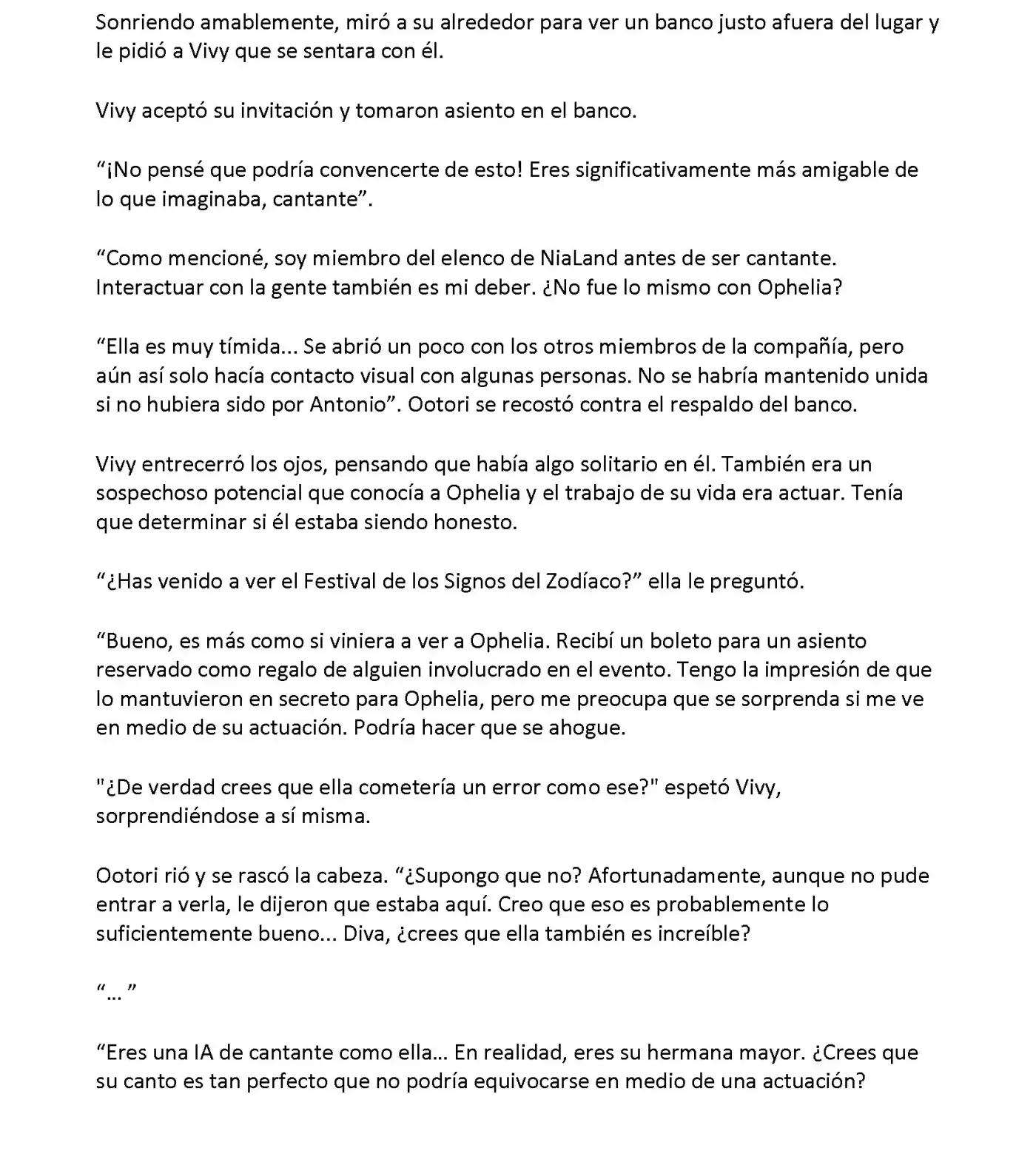 Vivy: Fluorite Eye's Song (Novela) - Capítulo 19.03 - Página 3 - LectorTMOo