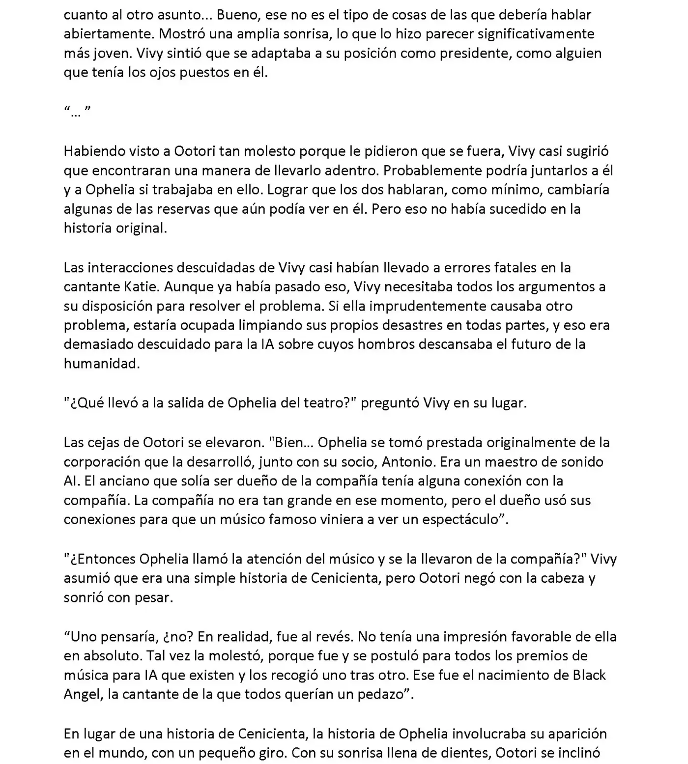 Vivy: Fluorite Eye's Song (Novela) - Capítulo 19.03 - Página 5 - LectorTMOo
