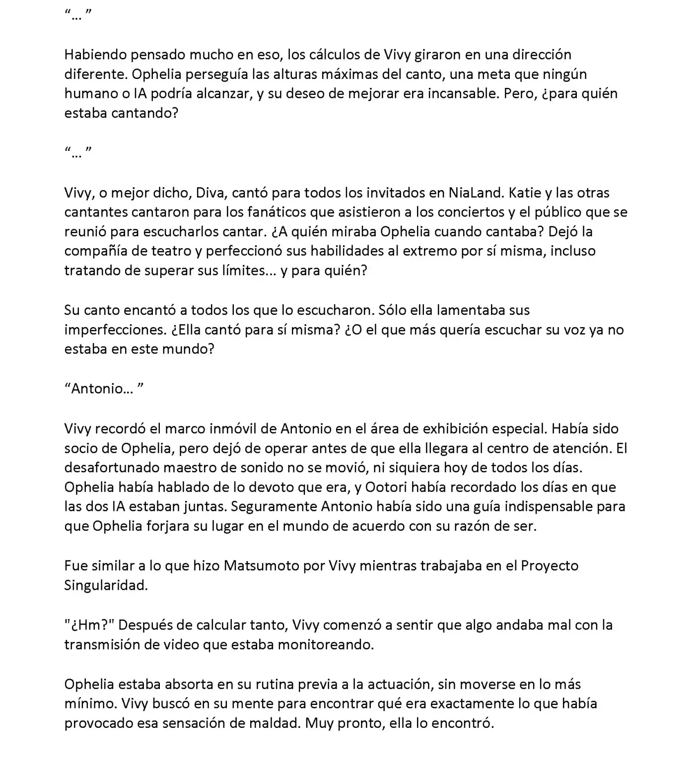 Vivy: Fluorite Eye's Song (Novela) - Capítulo 19.04 - Página 7 - LectorTMOo