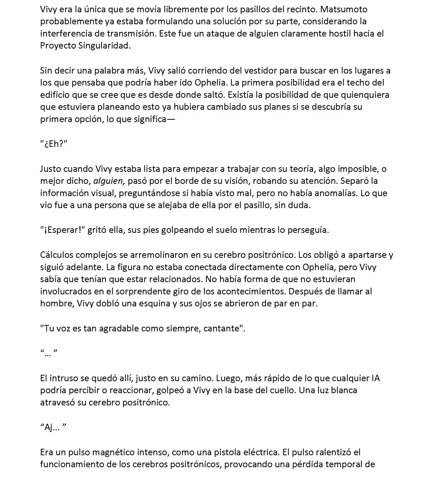Vivy: Fluorite Eye's Song (Novela) - Capítulo 19.04 - Página 10 - LectorTMOo