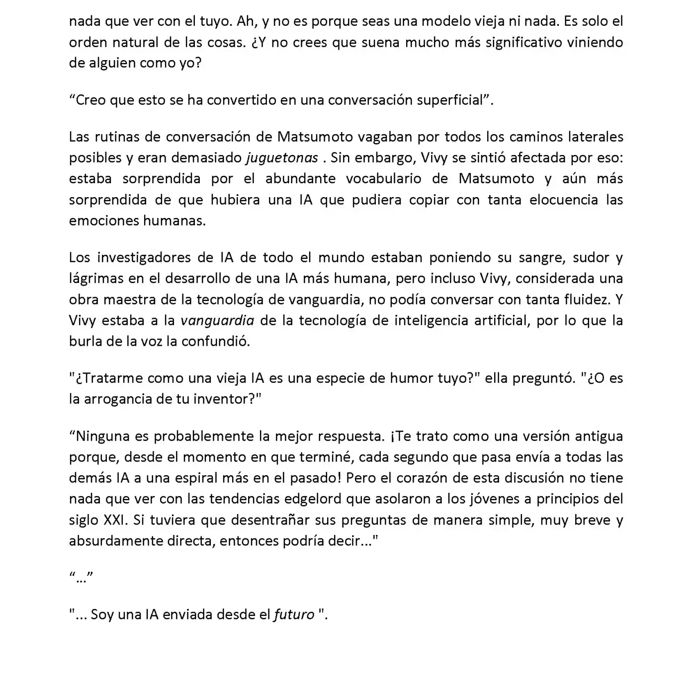 Vivy: Fluorite Eye's Song (Novela) - Capítulo 2.02 - Página 6 - LectorTMOo