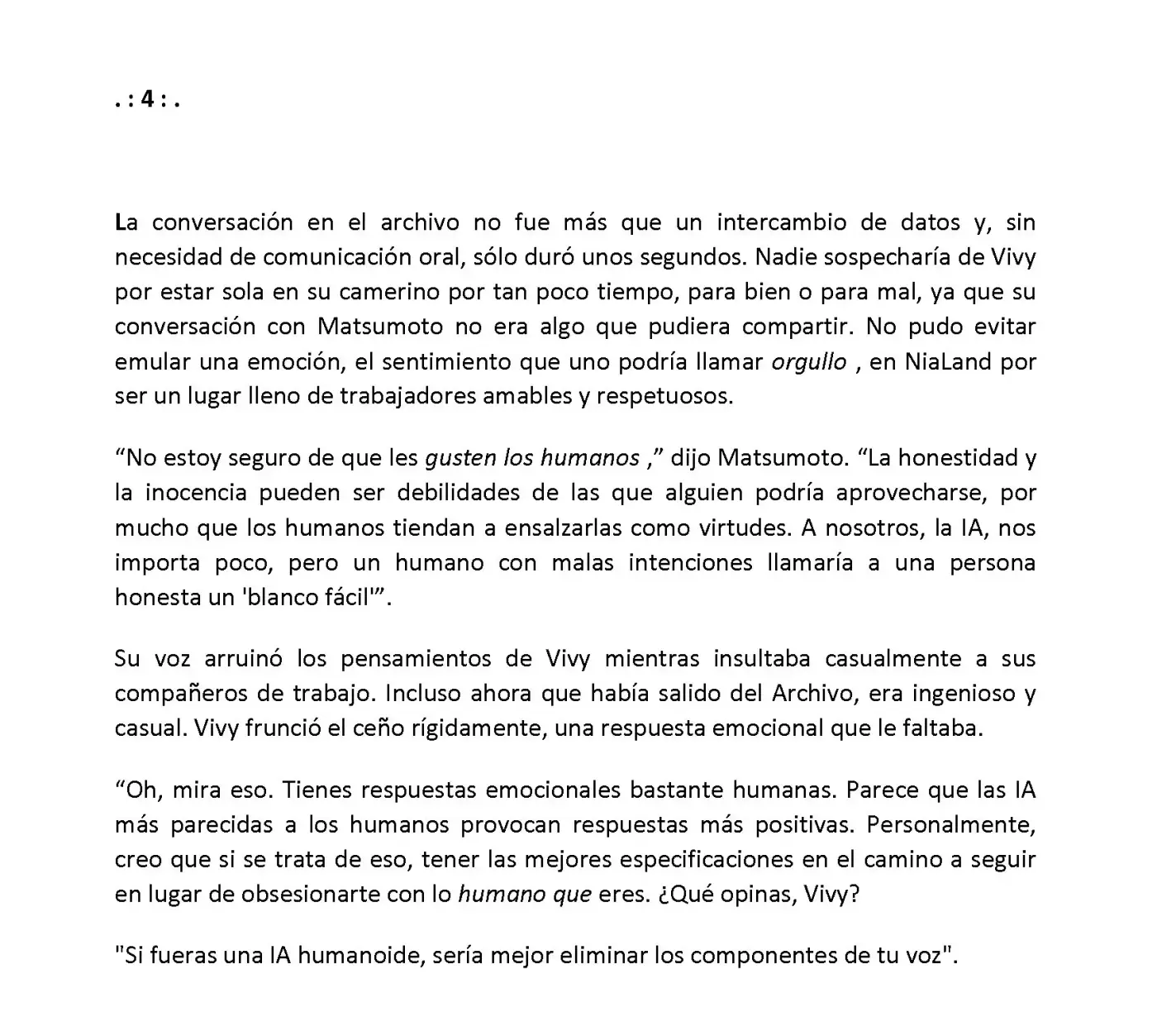 Vivy: Fluorite Eye's Song (Novela) - Capítulo 2.04 - Página 2 - LectorTMOo