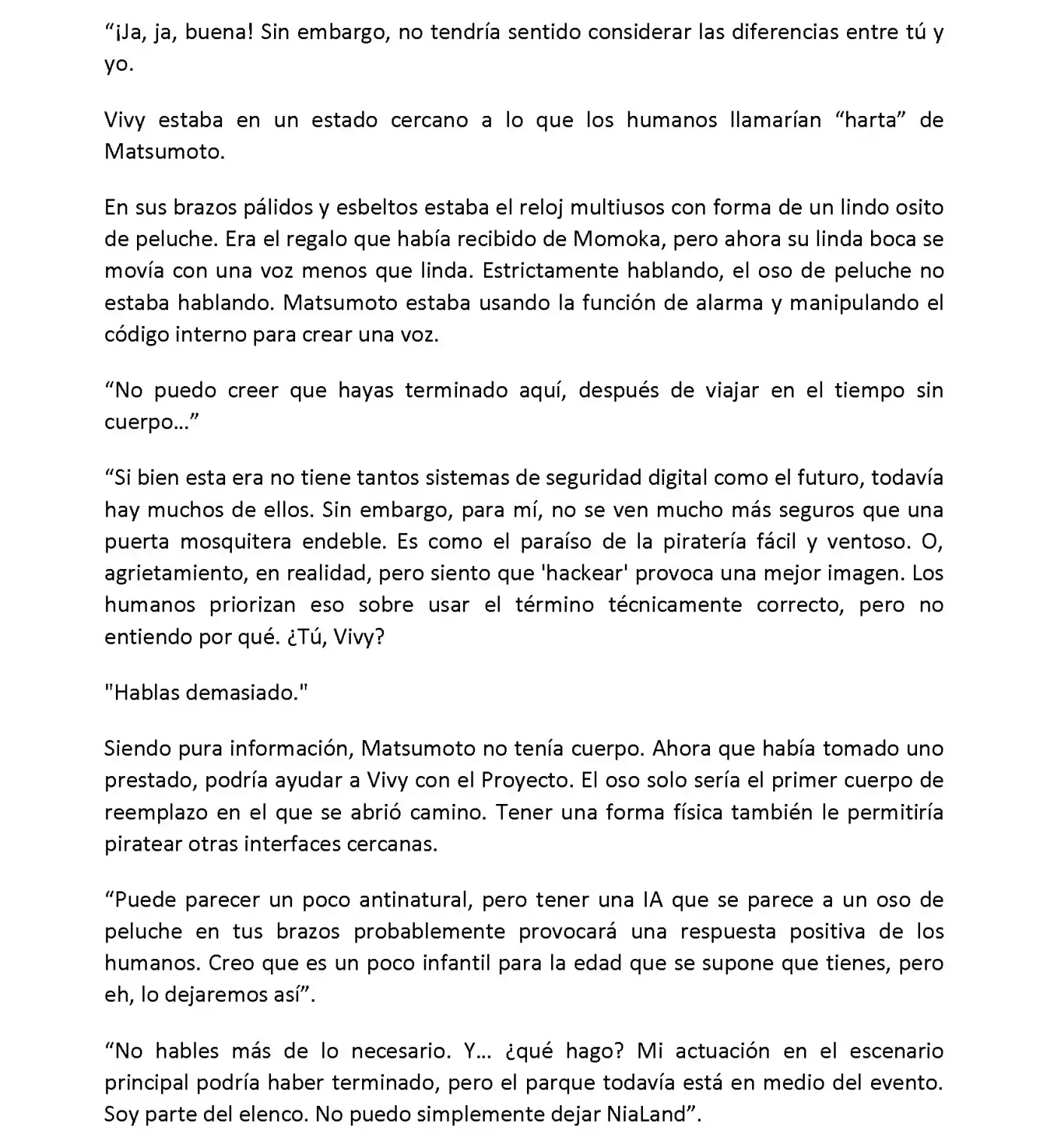 Vivy: Fluorite Eye's Song (Novela) - Capítulo 2.04 - Página 3 - LectorTMOo